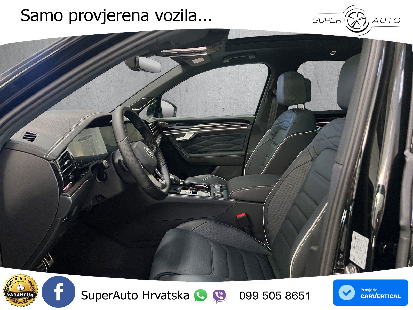 VW Touareg 3.0 TDI 4M Aut. R-Line 286 KS, PANO+ZRAČ+360+GR SJED+ACC+HEAD+KEY