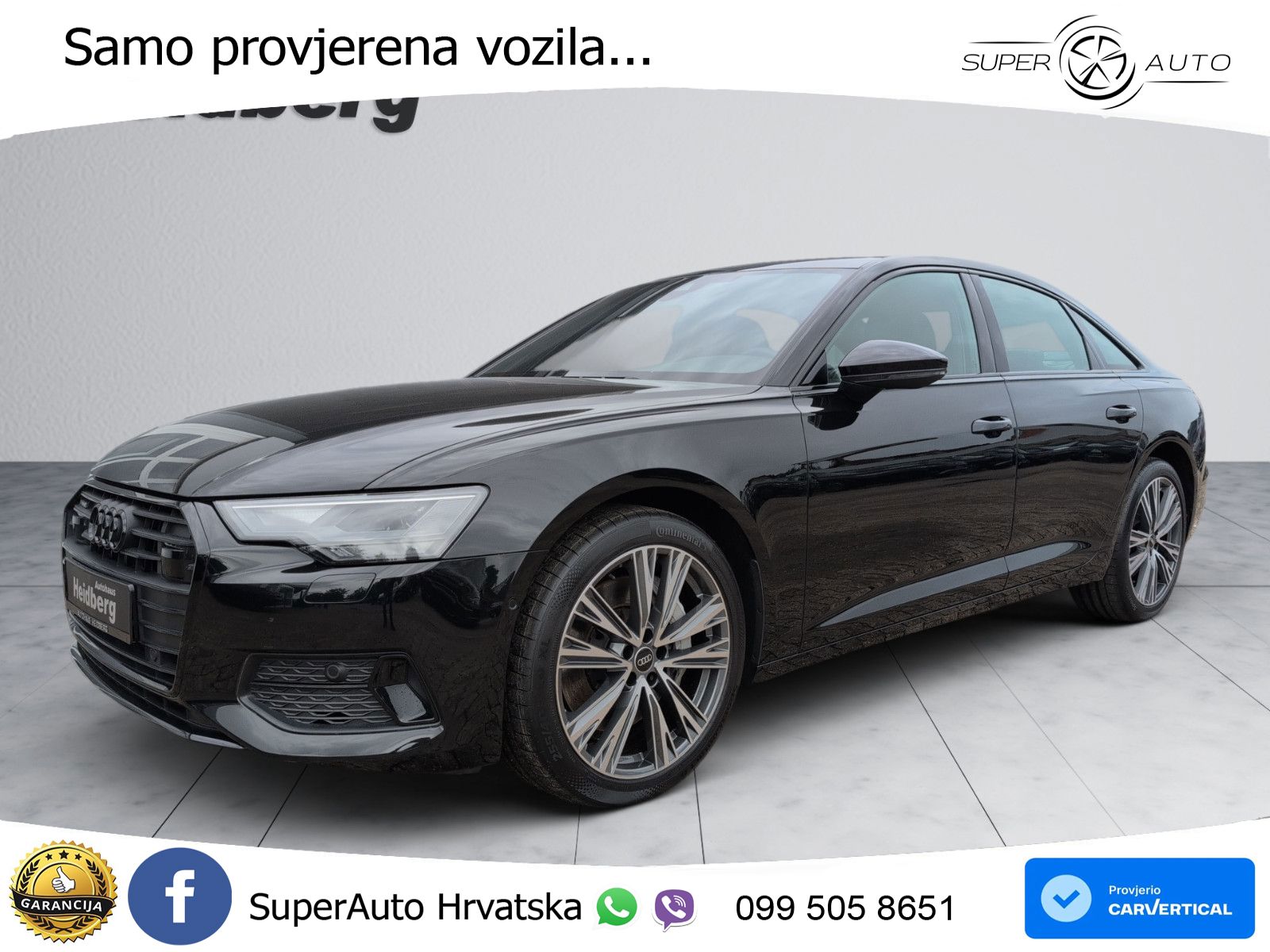 Audi A6 55 TFSI V6 quattro S tronic Sport 340 KS, ACC+KAM+GR SJED+VIRT+ASIST