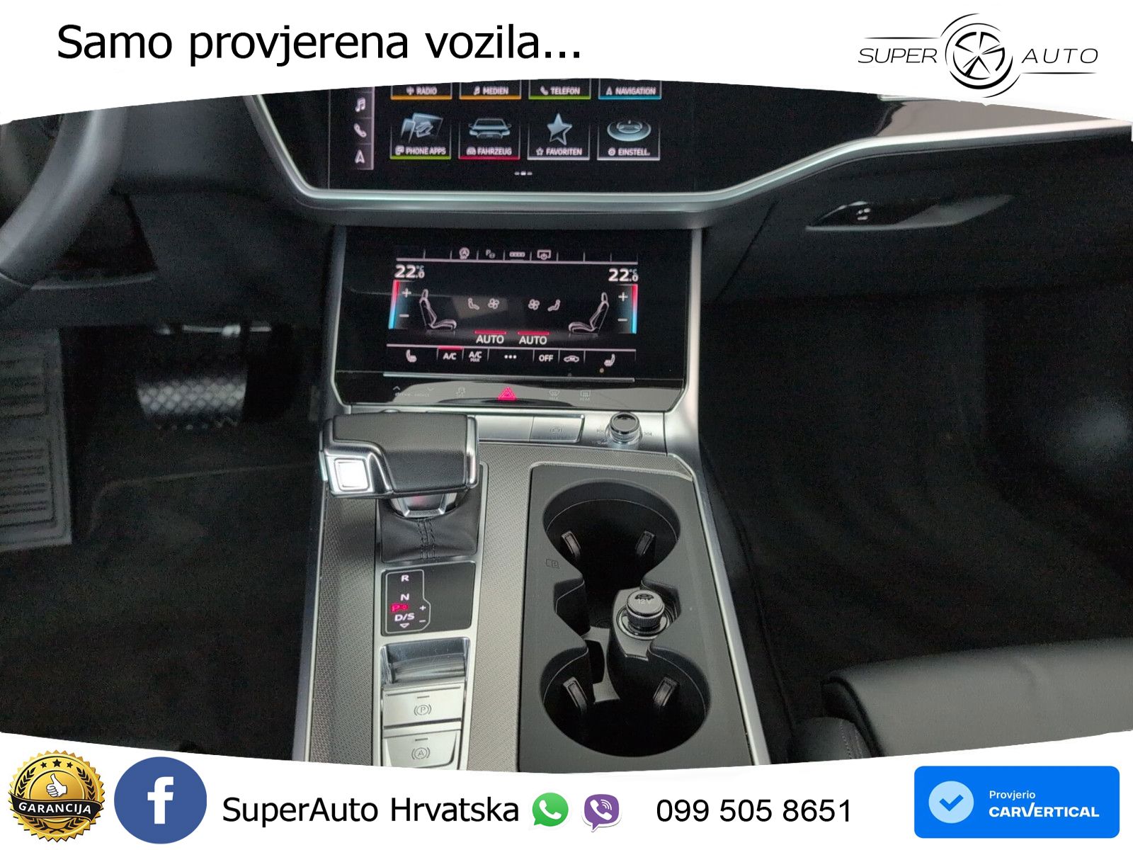 Audi A6 55 TFSI V6 quattro S tronic Sport 340 KS, ACC+KAM+GR SJED+VIRT+ASIST