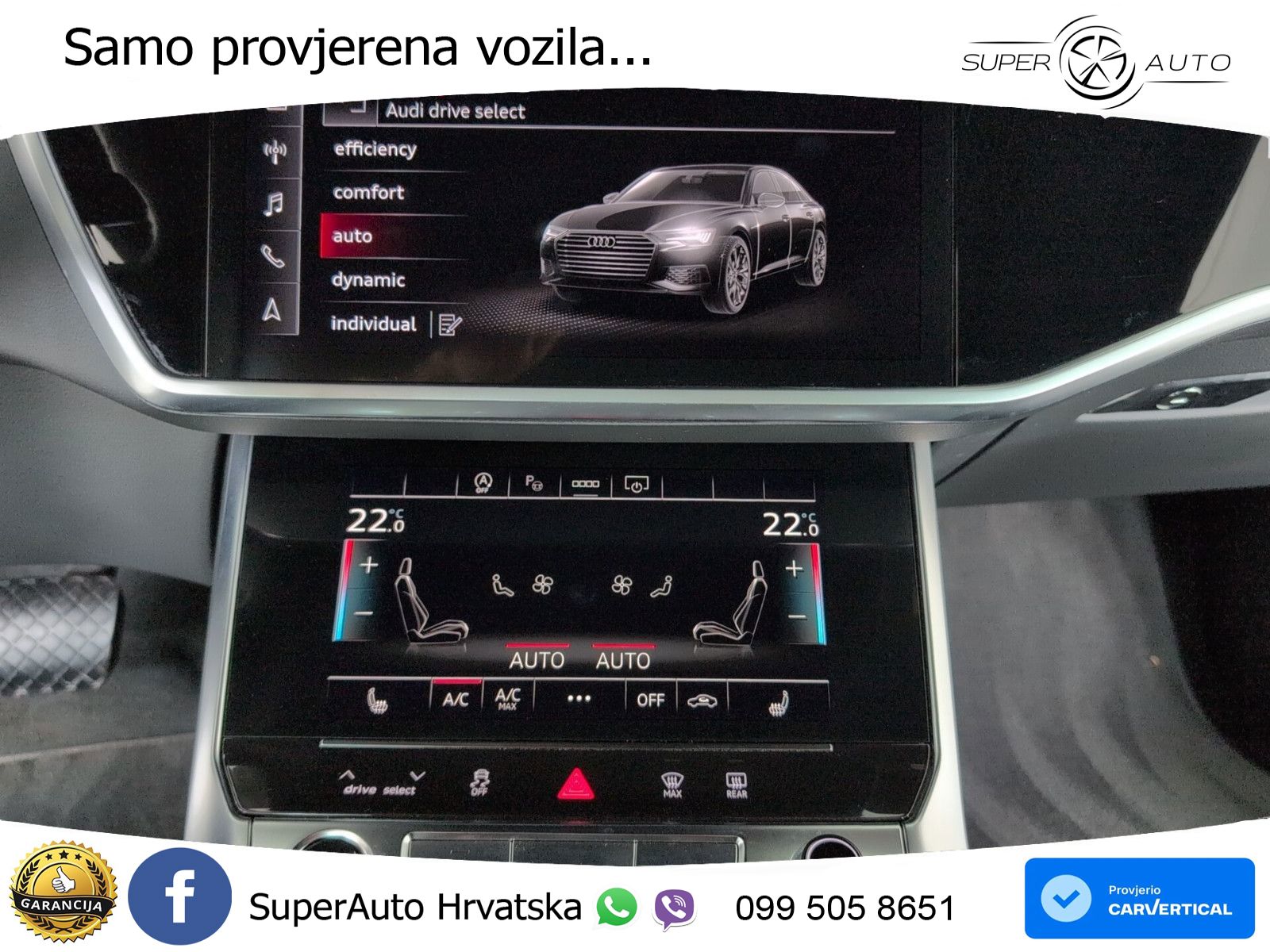 Audi A6 55 TFSI V6 quattro S tronic Sport 340 KS, ACC+KAM+GR SJED+VIRT+ASIST