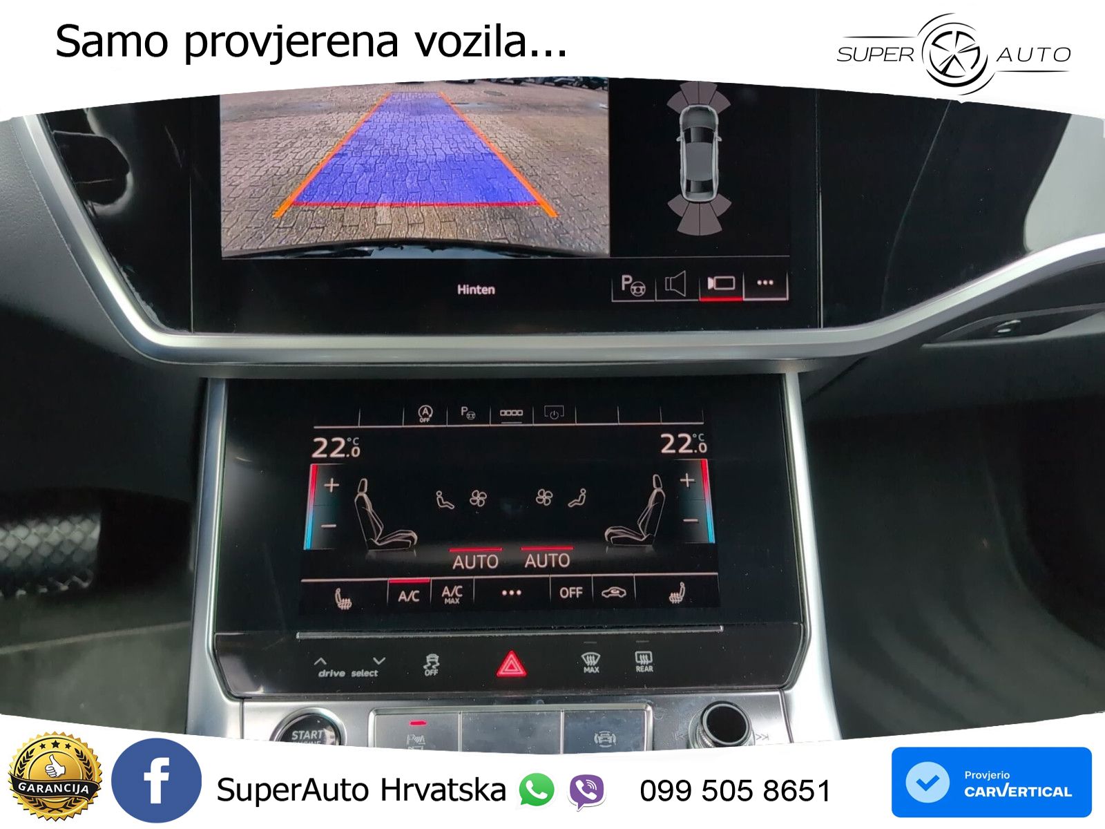 Audi A6 55 TFSI V6 quattro S tronic Sport 340 KS, ACC+KAM+GR SJED+VIRT+ASIST