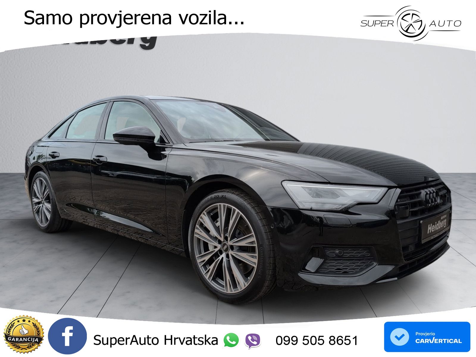 Audi A6 55 TFSI V6 quattro S tronic Sport 340 KS, ACC+KAM+GR SJED+VIRT+ASIST
