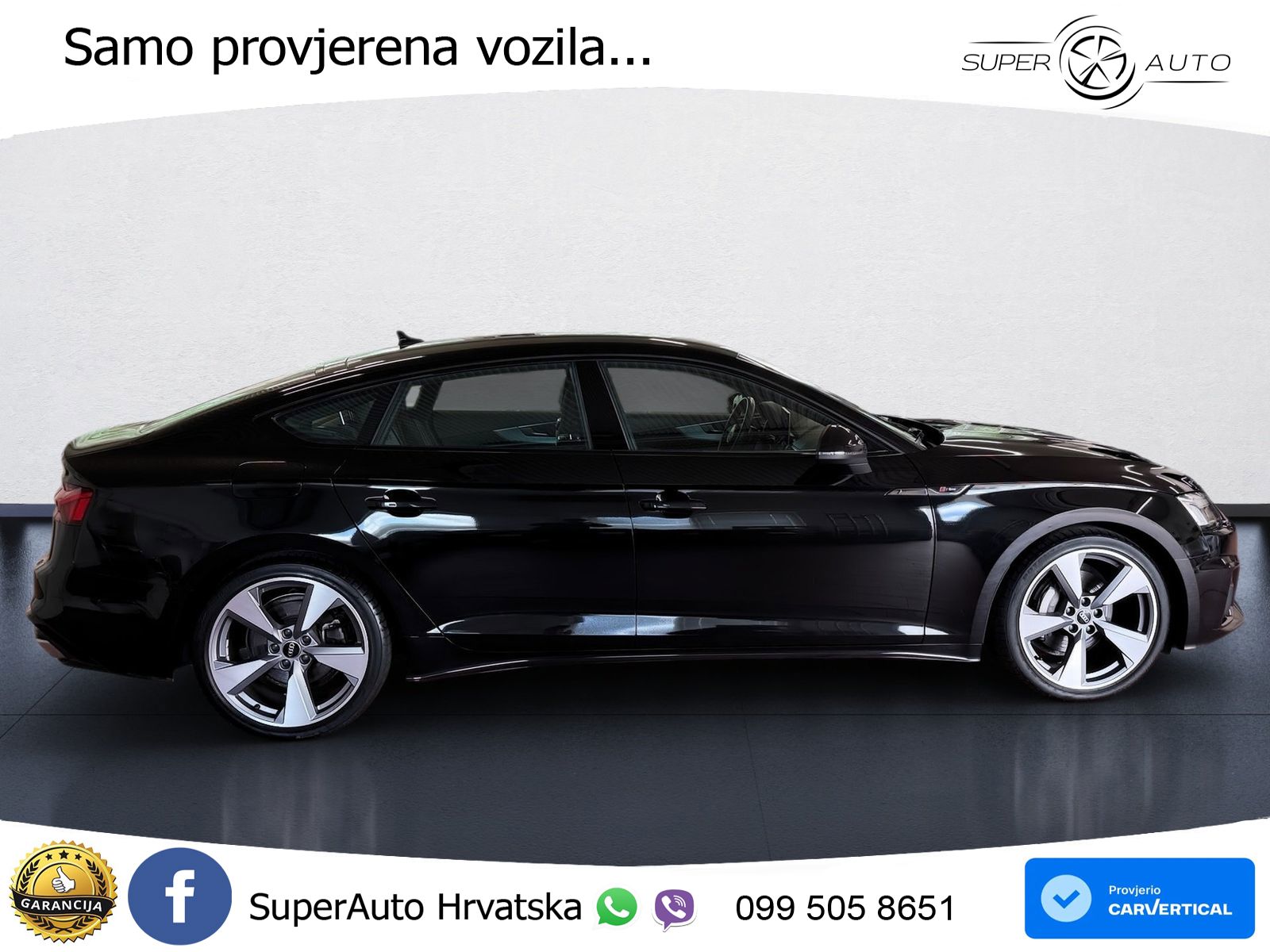 Audi A5 SB 40 TFSI quattro S tronic S line 204 KS, KAM+LED+GR SJED+VIRT+ASIST