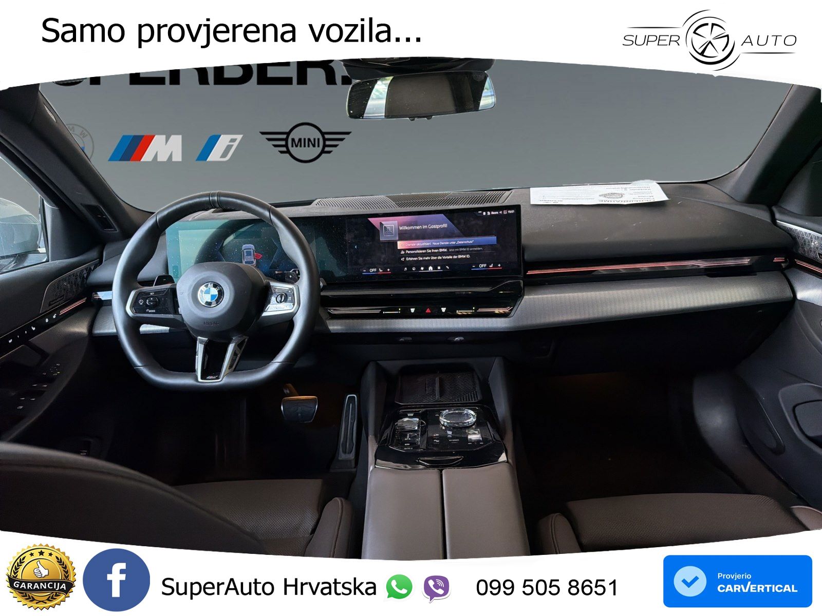 BMW 520d xDrive Aut. M Sport 197 KS, PANO+360+ACC+GR SJED+HEAD+KEY+LANE