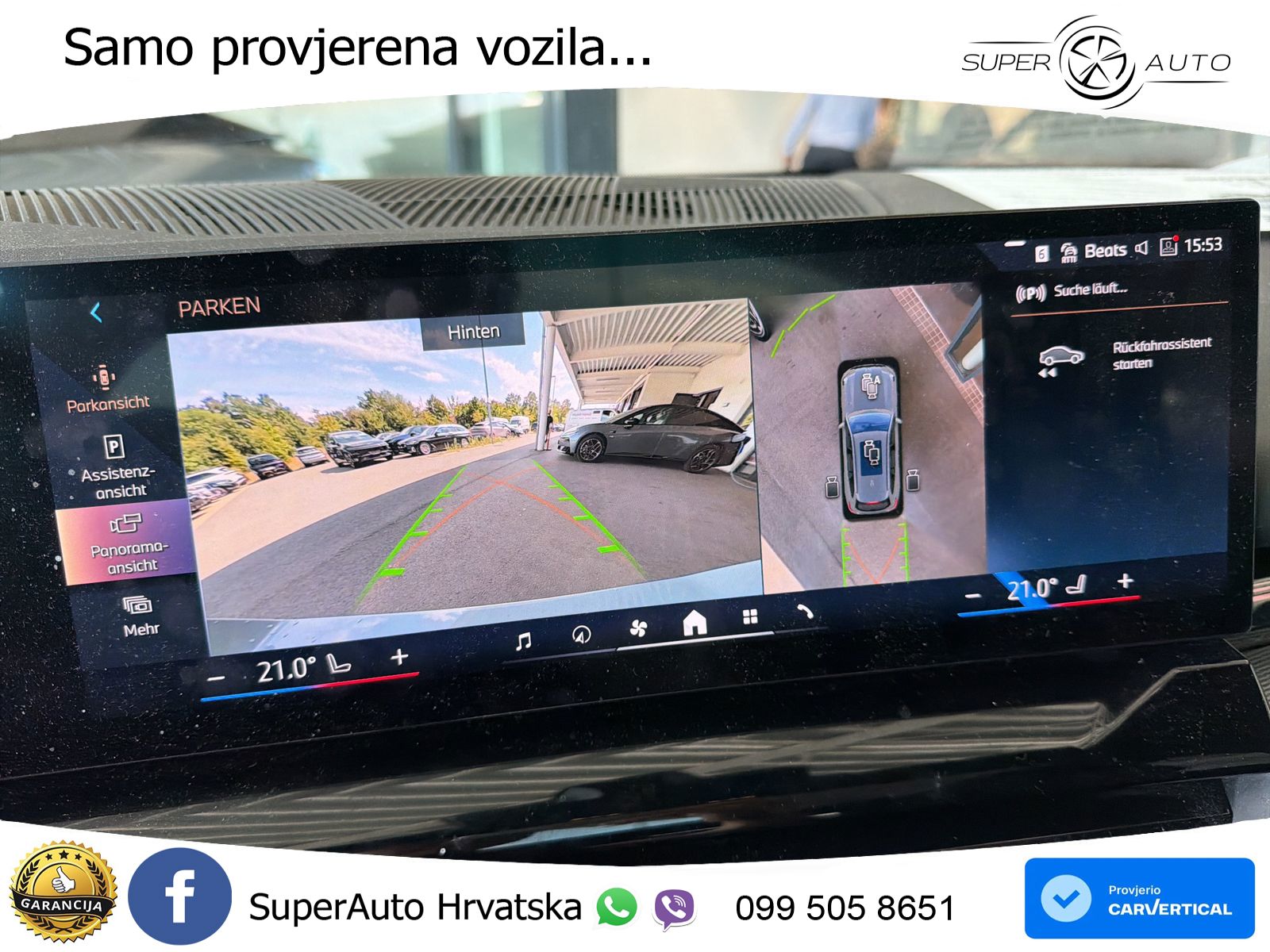 BMW 520d xDrive Aut. M Sport 197 KS, PANO+360+ACC+GR SJED+HEAD+KEY+LANE