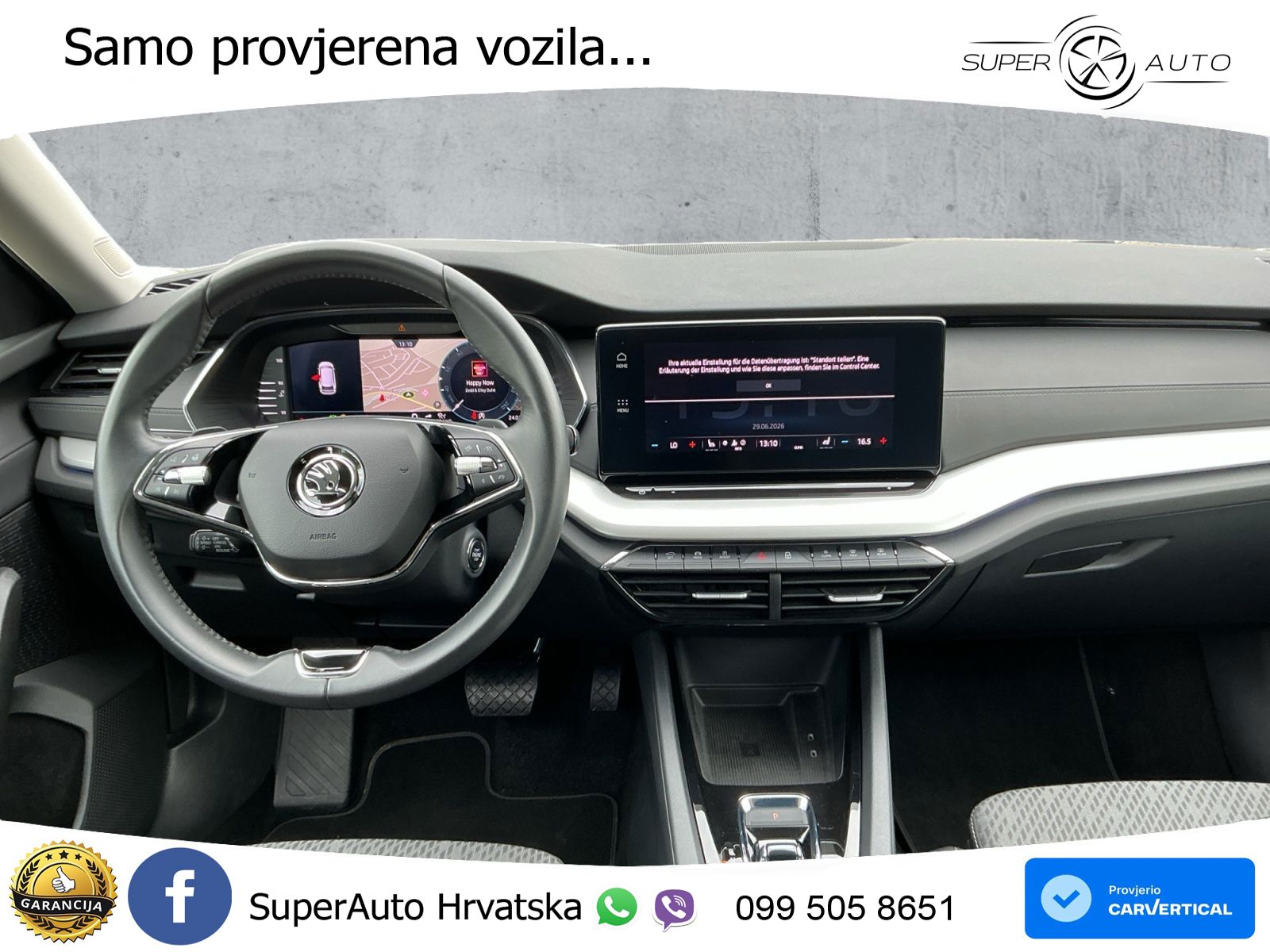 Škoda Octavia Combi 2.0 TDI DSG Ambition 150 KS, ACC+KAM+KEY+GR SJED+VIRT+LANE
