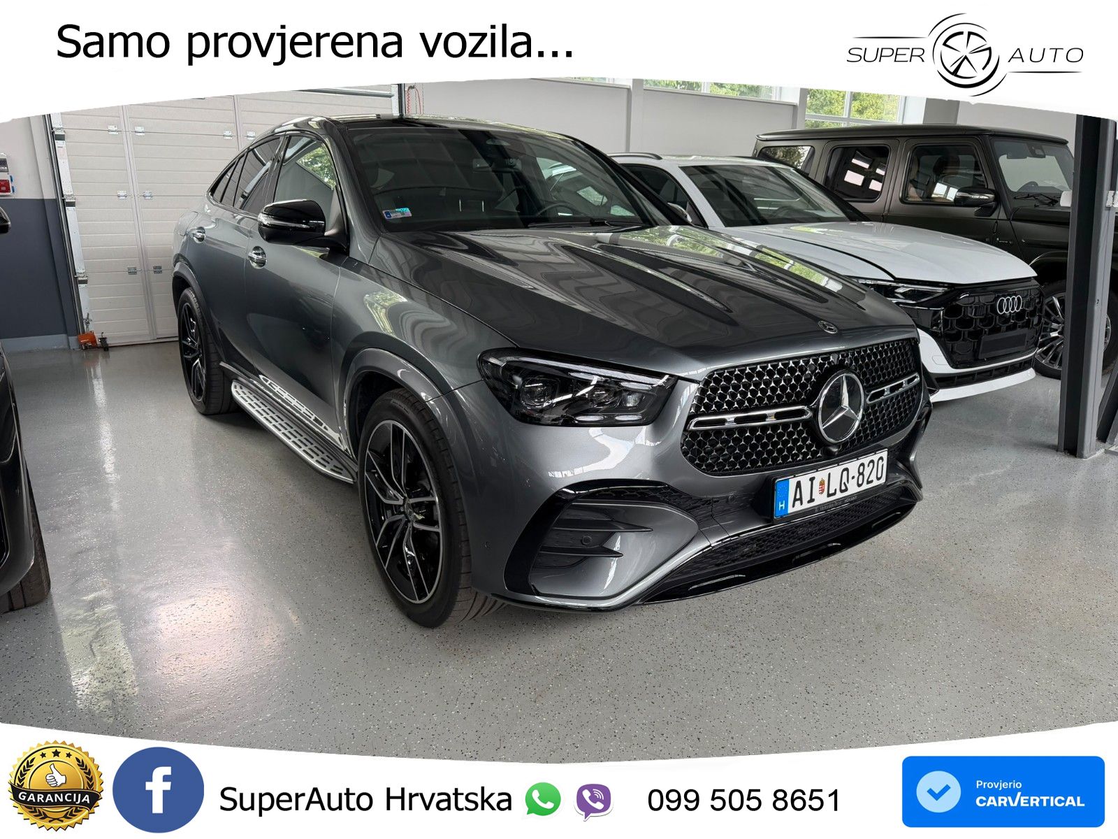 Mercedes GLE Coupe 350de 4M Aut. AMG 333 KS, ZRAČNI+LED+PANO+4xGR SJED+VIRT+360