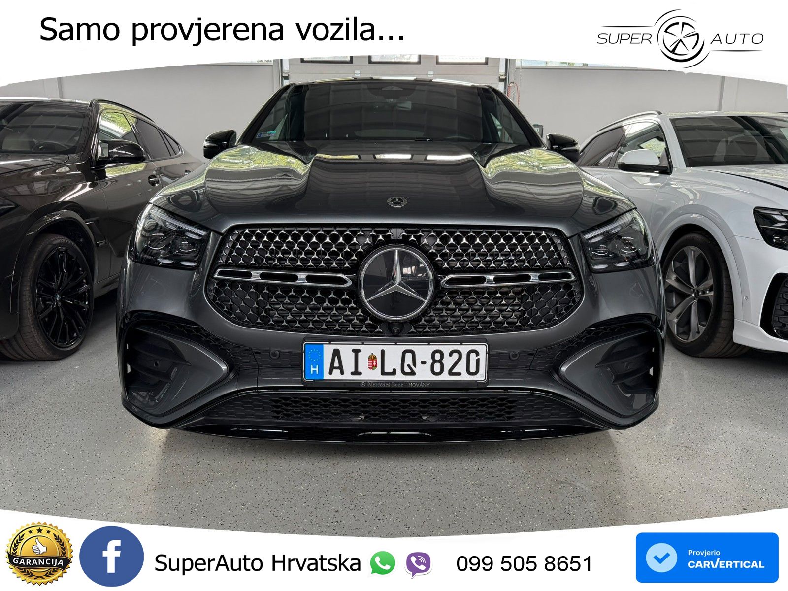 Mercedes GLE Coupe 350de 4M Aut. AMG 333 KS, ZRAČNI+LED+PANO+4xGR SJED+VIRT+360