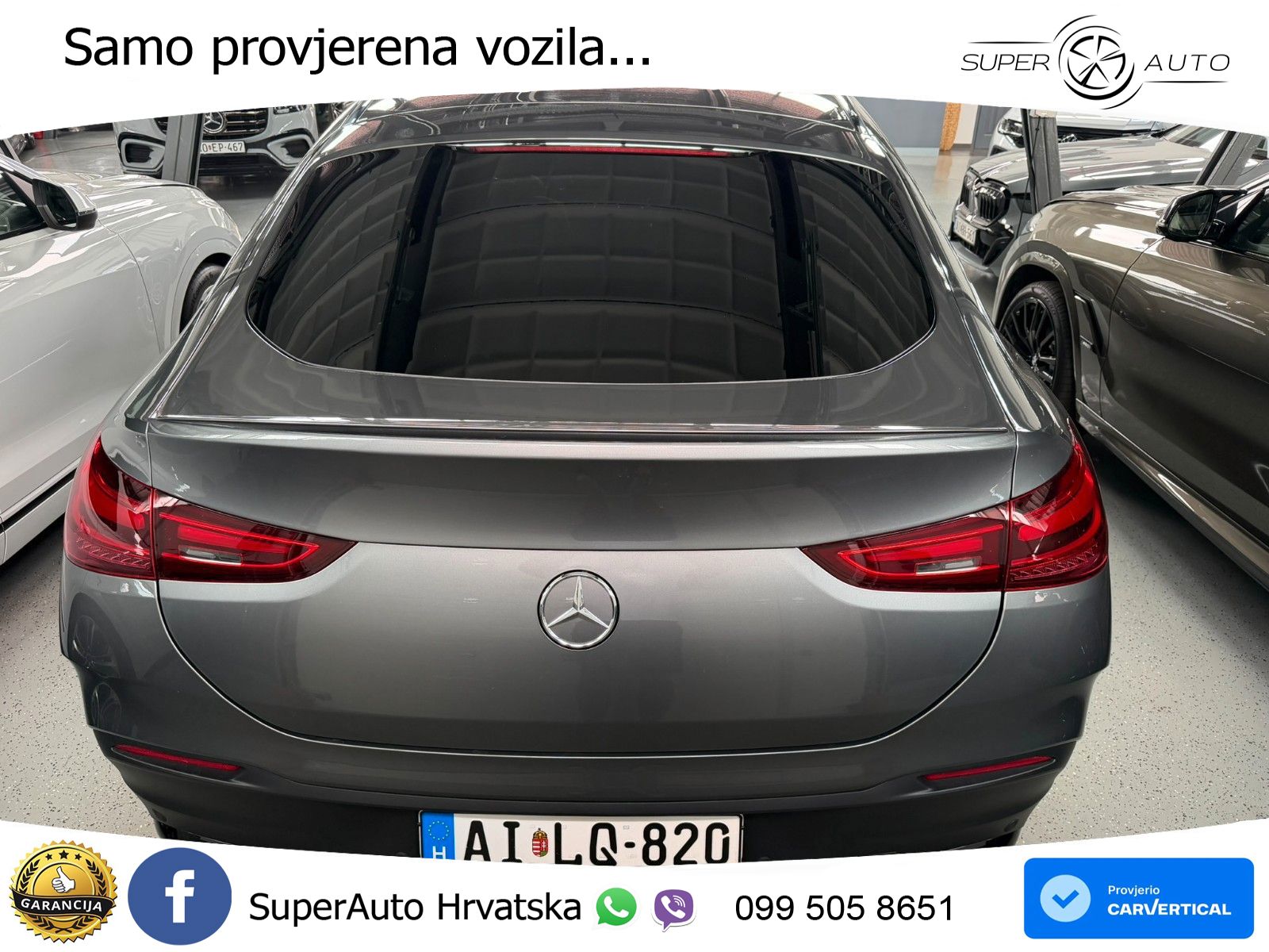 Mercedes GLE Coupe 350de 4M Aut. AMG 333 KS, ZRAČNI+LED+PANO+4xGR SJED+VIRT+360