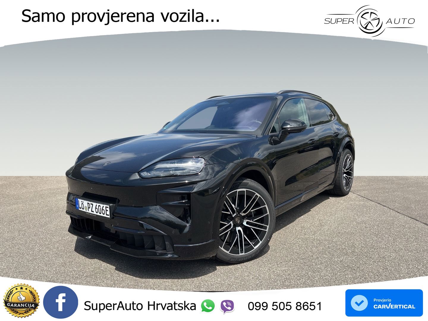 Porsche Cayenne Turbo Electric 1156 KS, PANO+ZRAČ+GR SJED+360+ACC