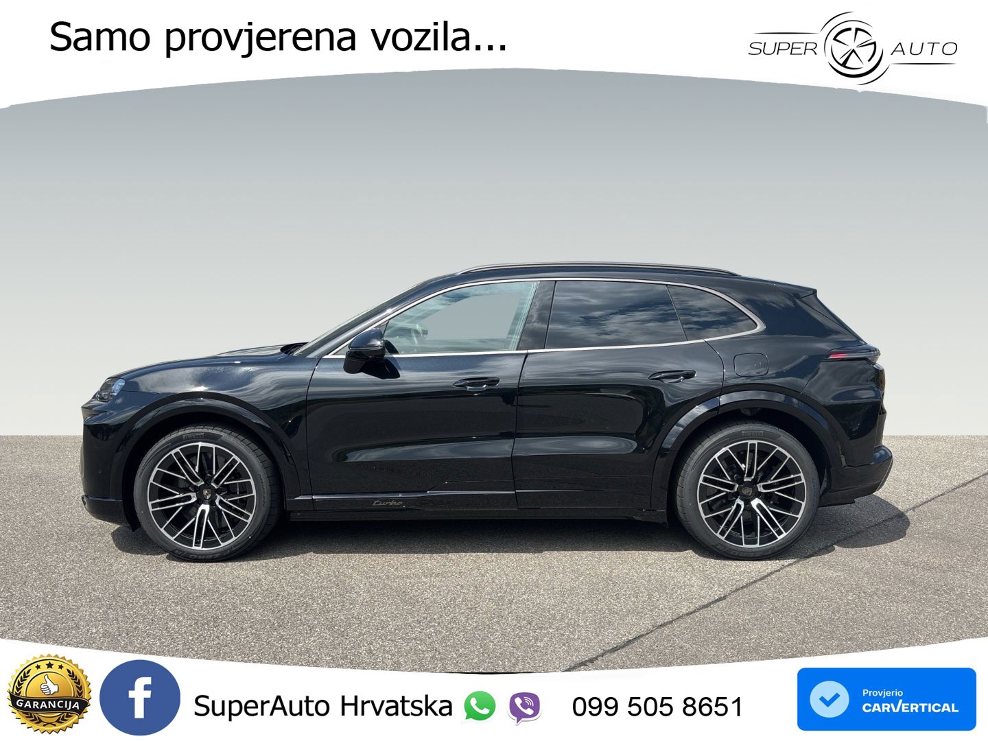 Porsche Cayenne Turbo Electric 1156 KS, PANO+ZRAČ+GR SJED+360+ACC