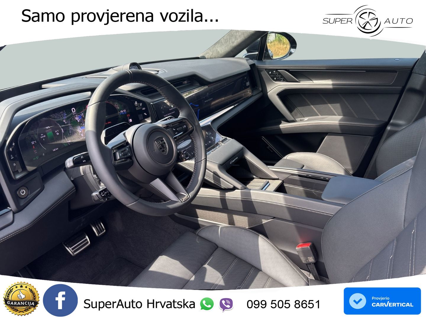 Porsche Cayenne Turbo Electric 1156 KS, PANO+ZRAČ+GR SJED+360+ACC