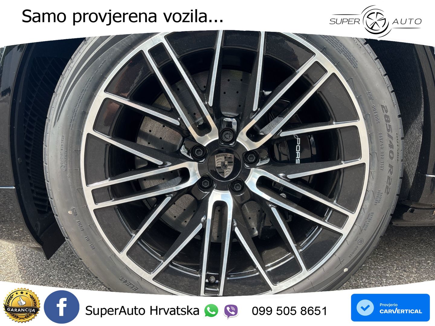 Porsche Cayenne Turbo Electric 1156 KS, PANO+ZRAČ+GR SJED+360+ACC
