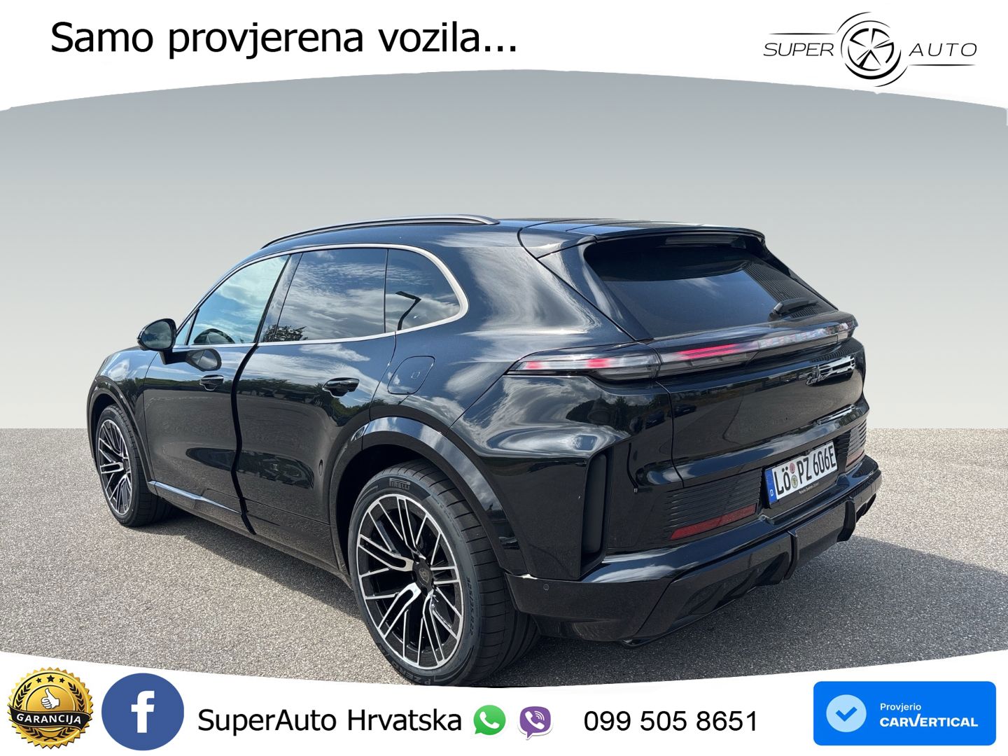 Porsche Cayenne Turbo Electric 1156 KS, PANO+ZRAČ+GR SJED+360+ACC