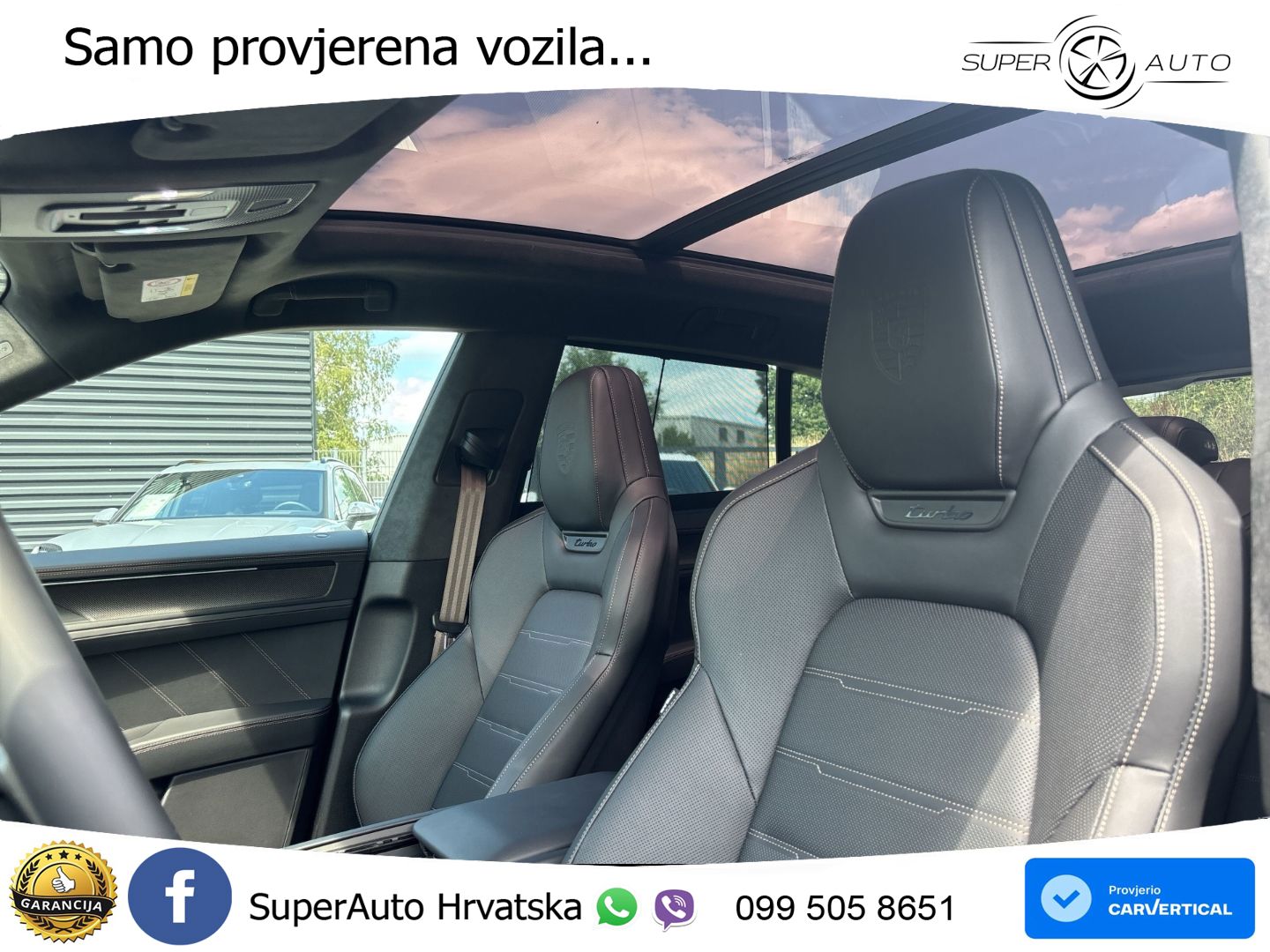 Porsche Cayenne Turbo Electric 1156 KS, PANO+ZRAČ+GR SJED+360+ACC