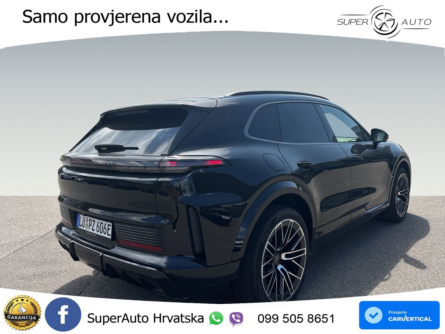 Porsche Cayenne Turbo Electric 1156 KS, PANO+ZRAČ+GR SJED+360+ACC