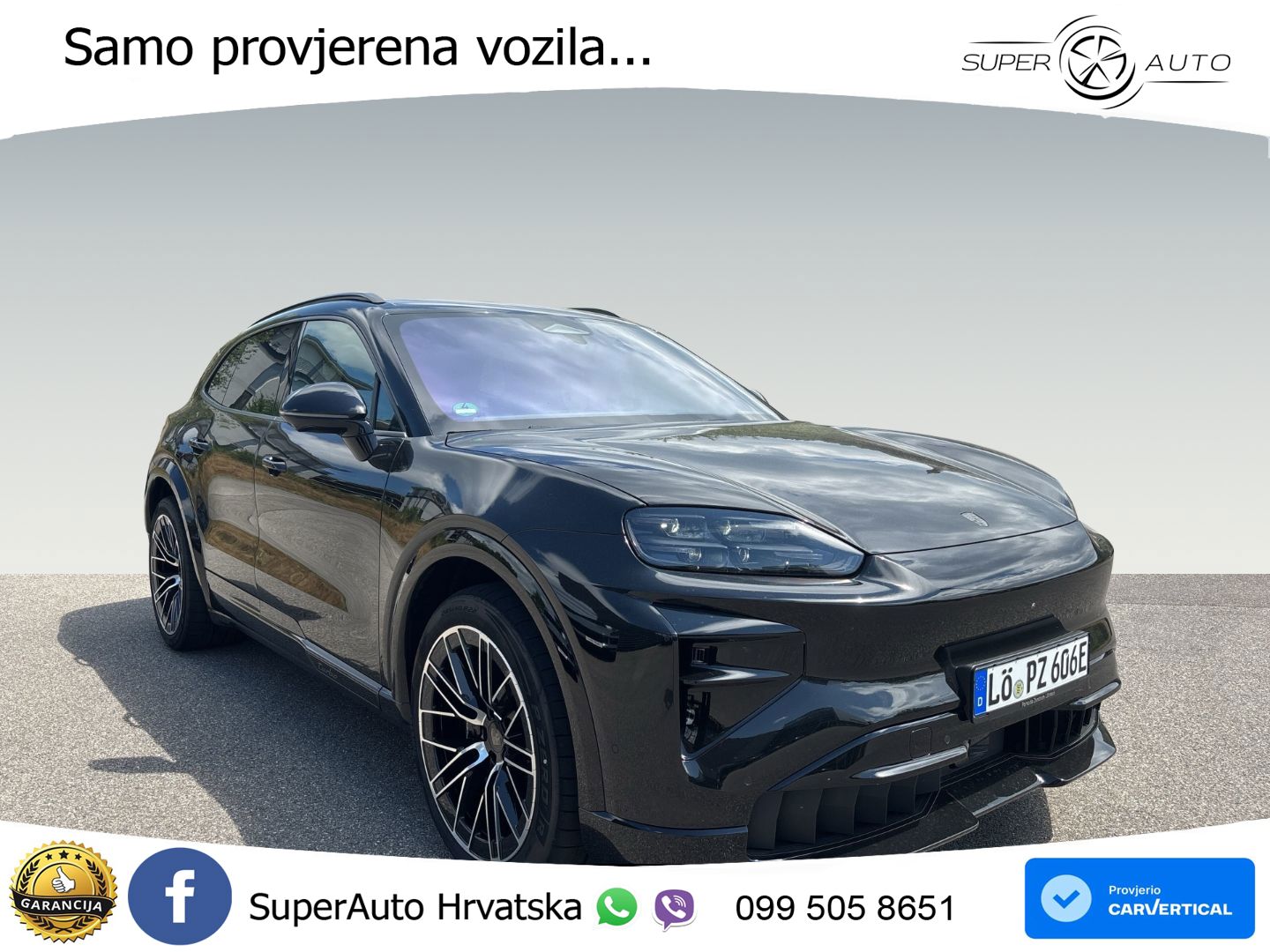 Porsche Cayenne Turbo Electric 1156 KS, PANO+ZRAČ+GR SJED+360+ACC