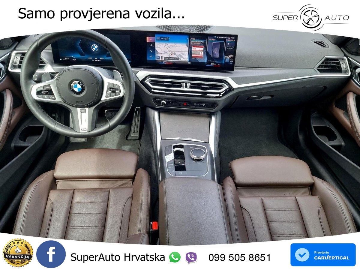 BMW 430d xDrive Steptronic M Sport 286, KAM+VIRT+KEY+GR SJED+LED+LANE