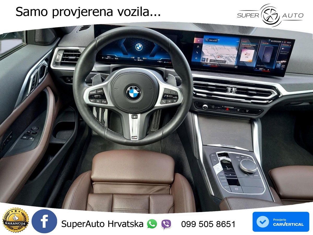 BMW 430d xDrive Steptronic M Sport 286, KAM+VIRT+KEY+GR SJED+LED+LANE