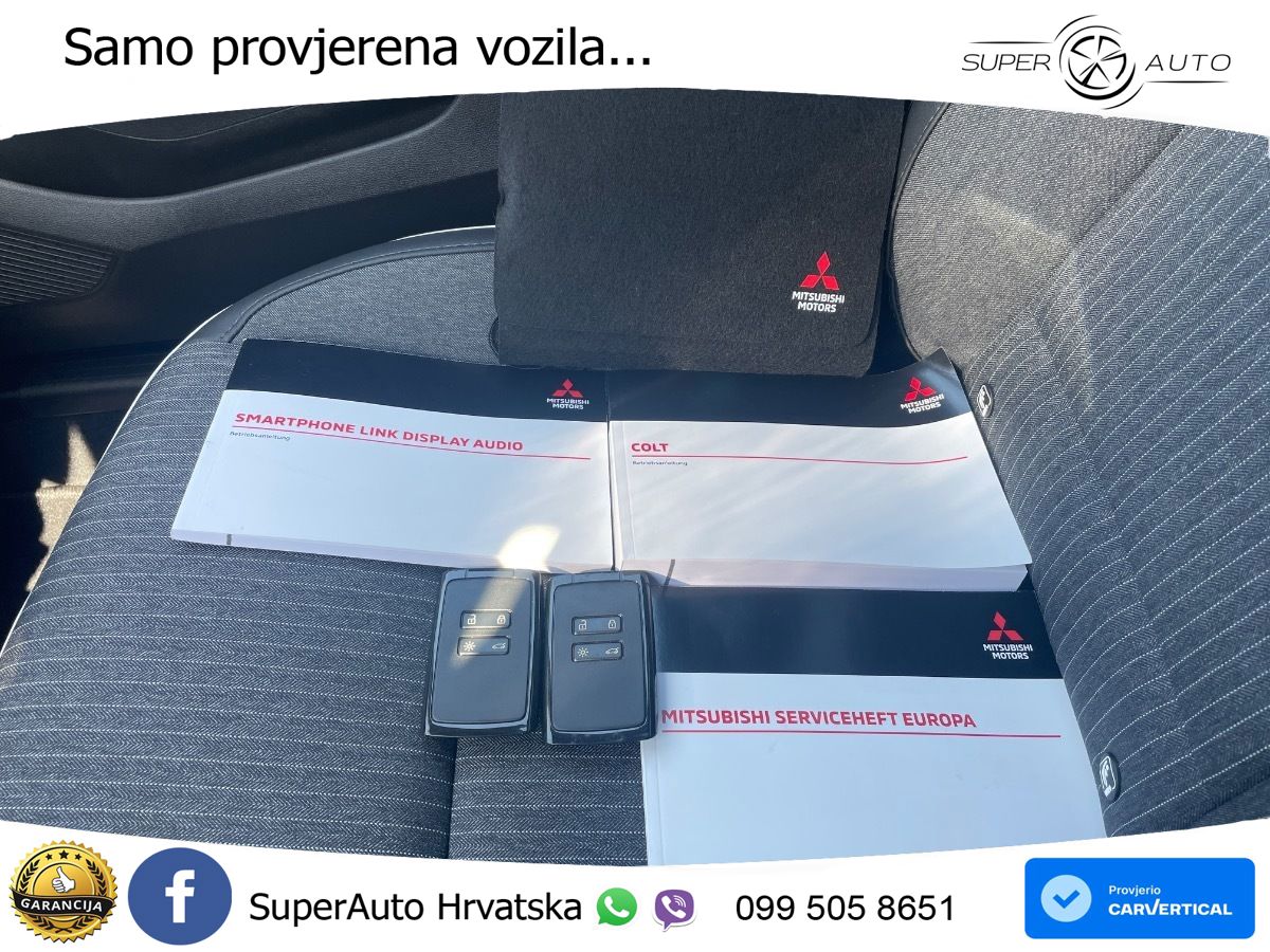 Mitsubishi Colt 1.6 Hybrid Aut. Intro 143 KS, LED+ACC+VIRT+GR SJED+KAM+PARK