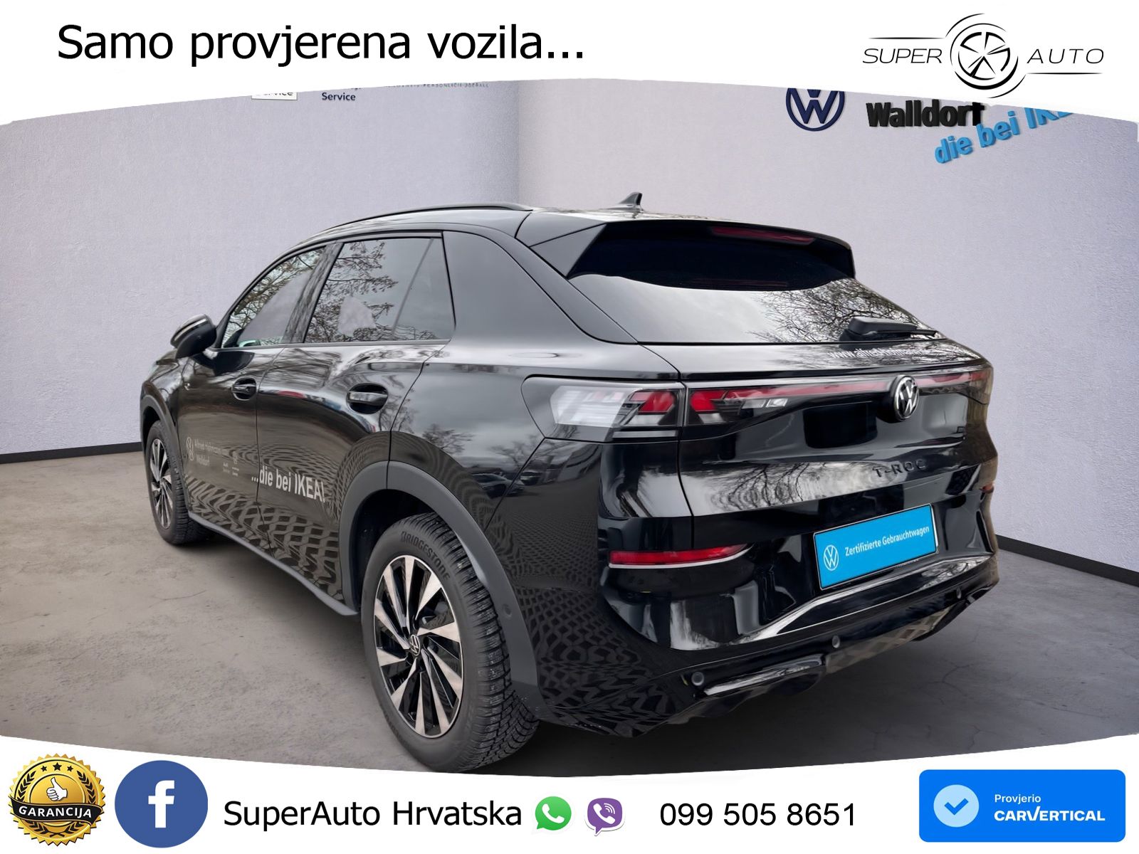 VW T-Roc 1.5 eTSI DSG R-Line 150 KS, ACC+360+GR SJED+HEAD+LANE