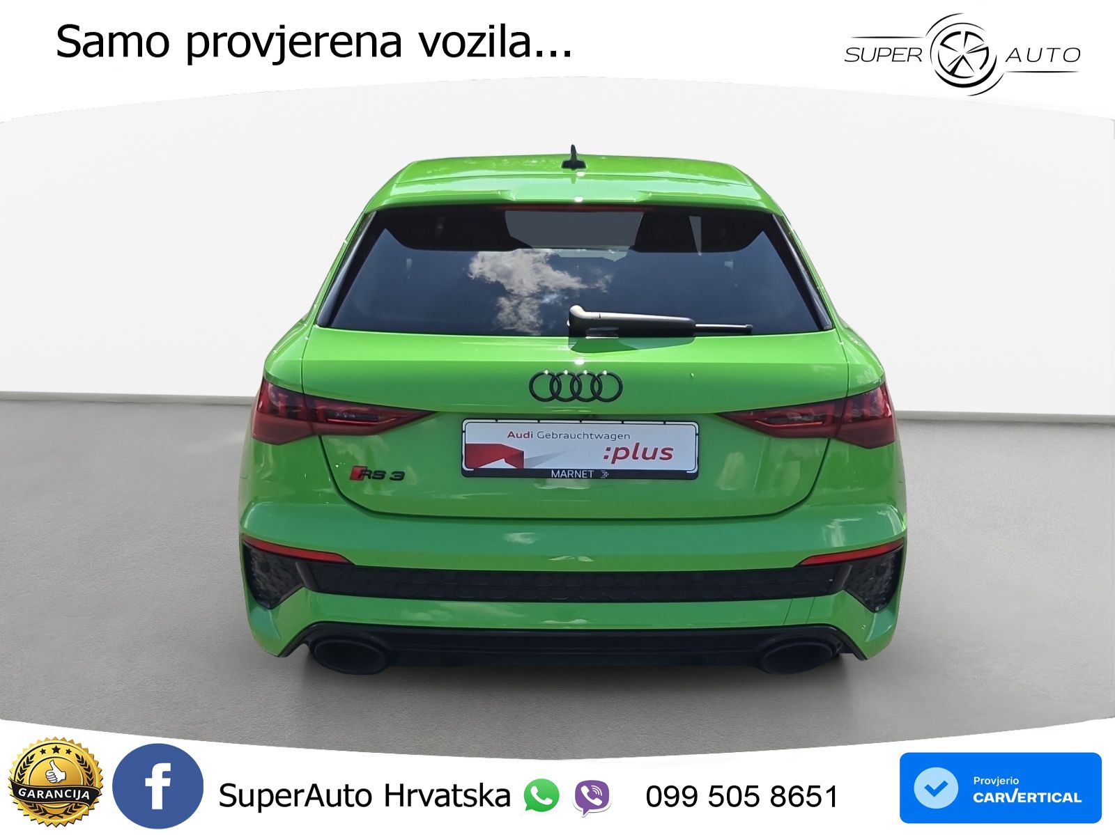 Audi RS3 SB 2.5 TFSI quattro S tronic 400 KS, ACC+KAM+GR SJED+HEAD+VIRT+ASIST