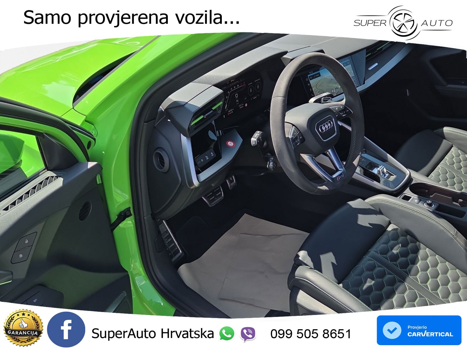 Audi RS3 SB 2.5 TFSI quattro S tronic 400 KS, ACC+KAM+GR SJED+HEAD+VIRT+ASIST