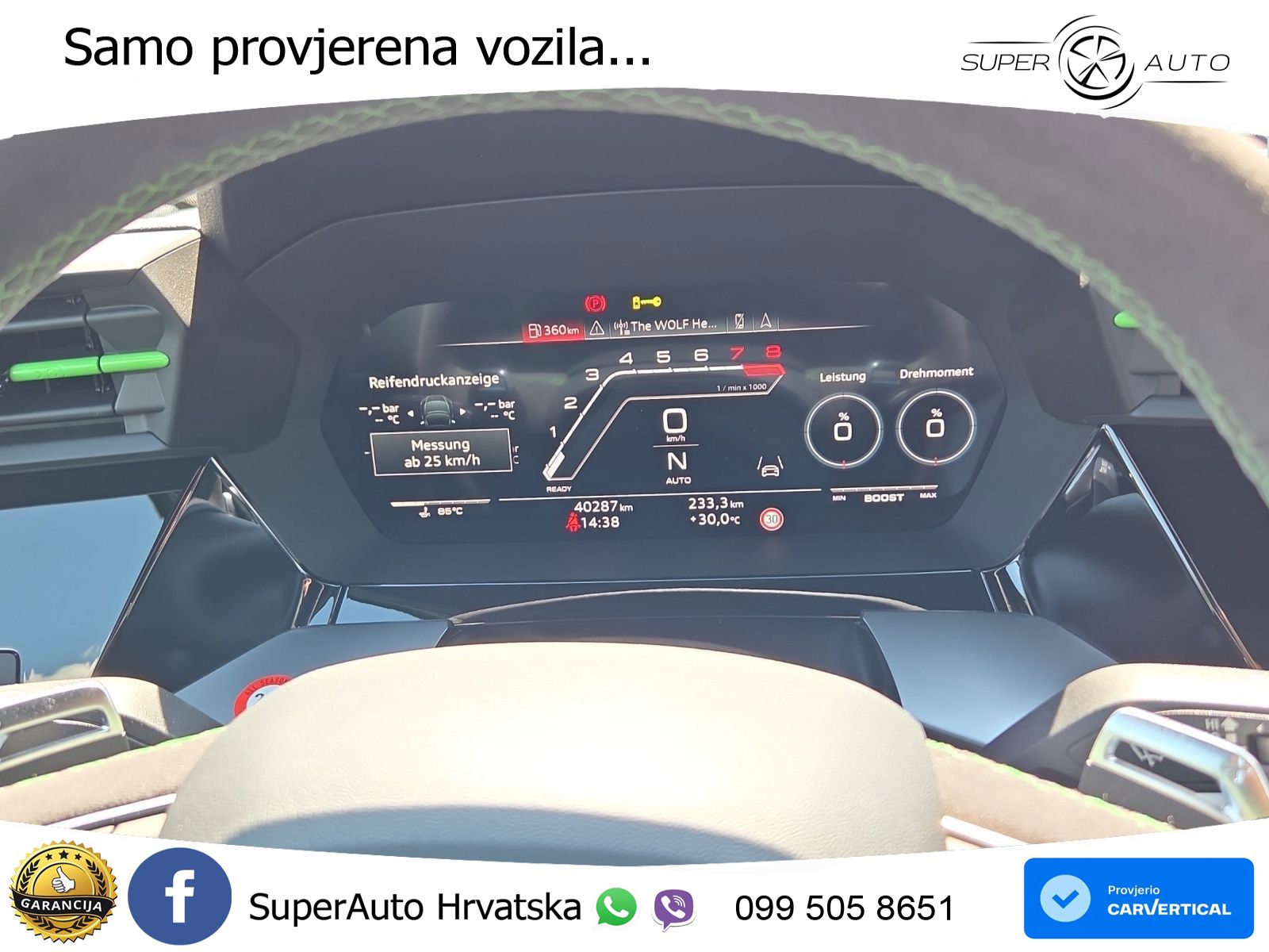 Audi RS3 SB 2.5 TFSI quattro S tronic 400 KS, ACC+KAM+GR SJED+HEAD+VIRT+ASIST