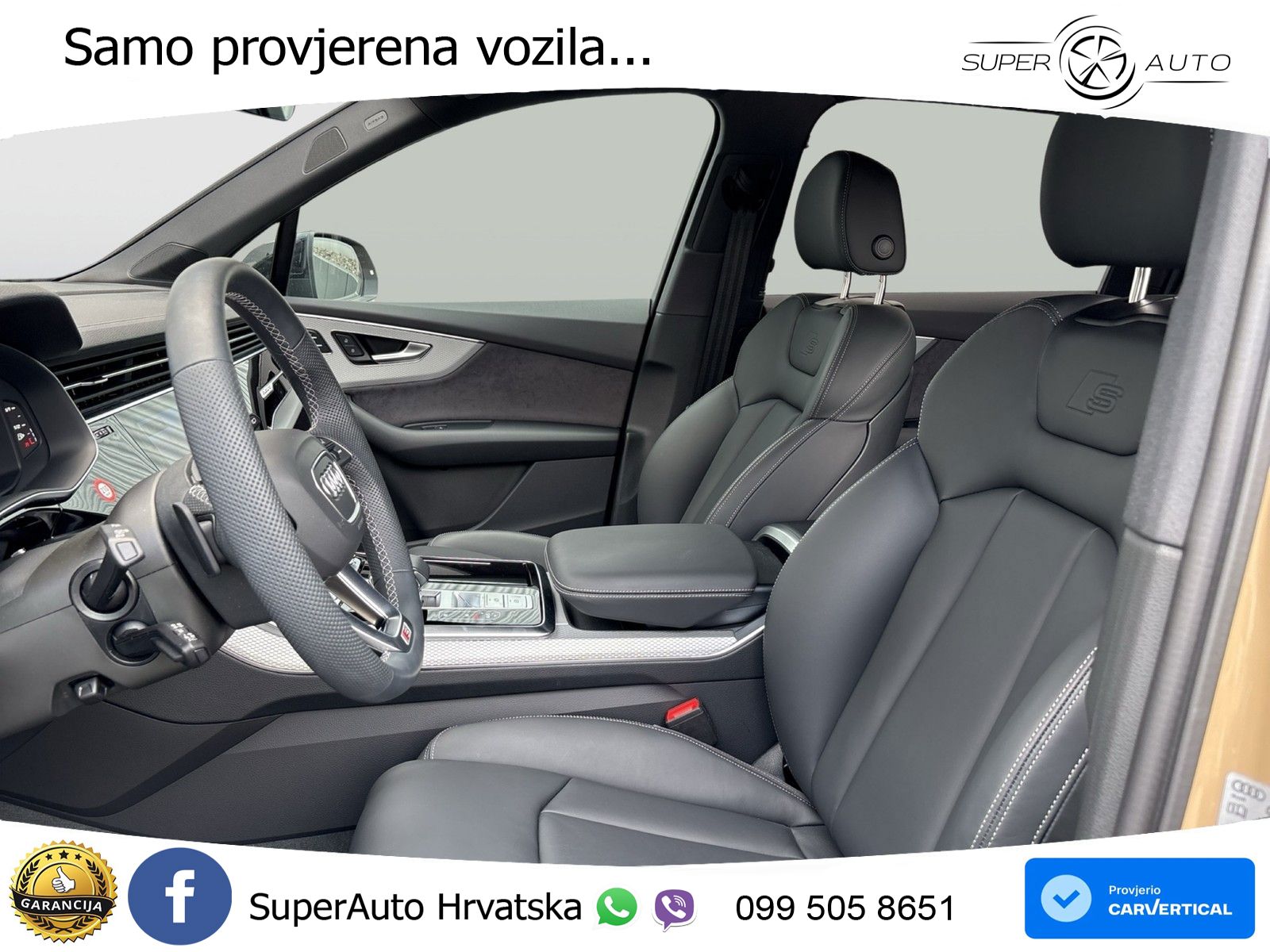 Audi Q7 55 TSFI quattro Aut. S line 340 KS, ZRAČ+360+ACC+GR SJED+HEAD+KEY+LANE