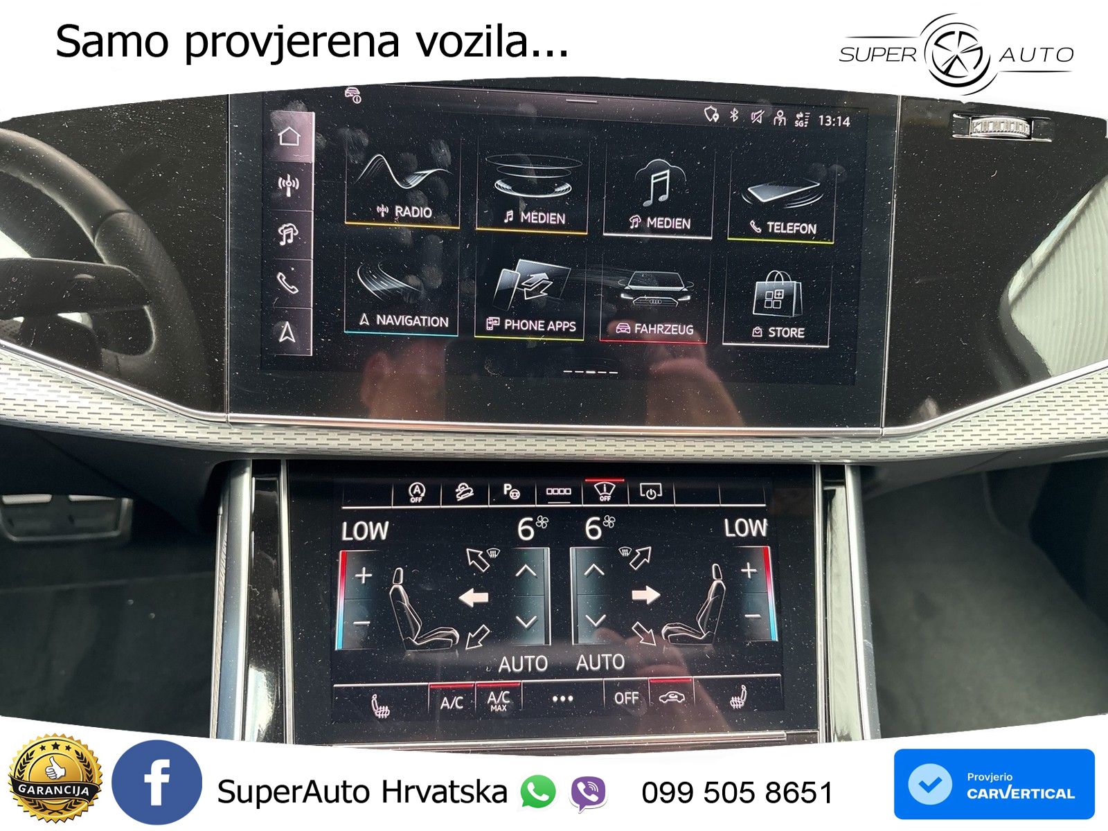 Audi Q7 55 TSFI quattro Aut. S line 340 KS, ZRAČ+360+ACC+GR SJED+HEAD+KEY+LANE
