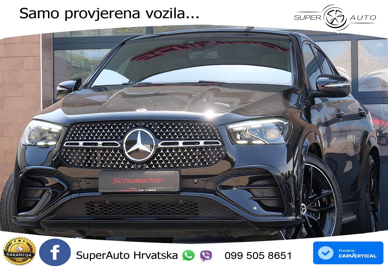 Mercedes GLE Coupe 400e 4M Aut. AMG 381 KS, ZRAČNI+LED+ACC+GR SJED+HEAD+360