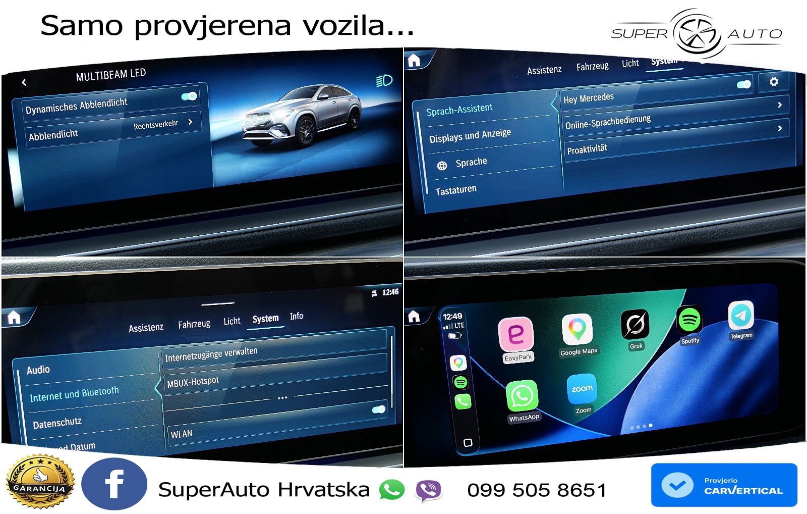 Mercedes GLE Coupe 400e 4M Aut. AMG 381 KS, ZRAČNI+LED+ACC+GR SJED+HEAD+360
