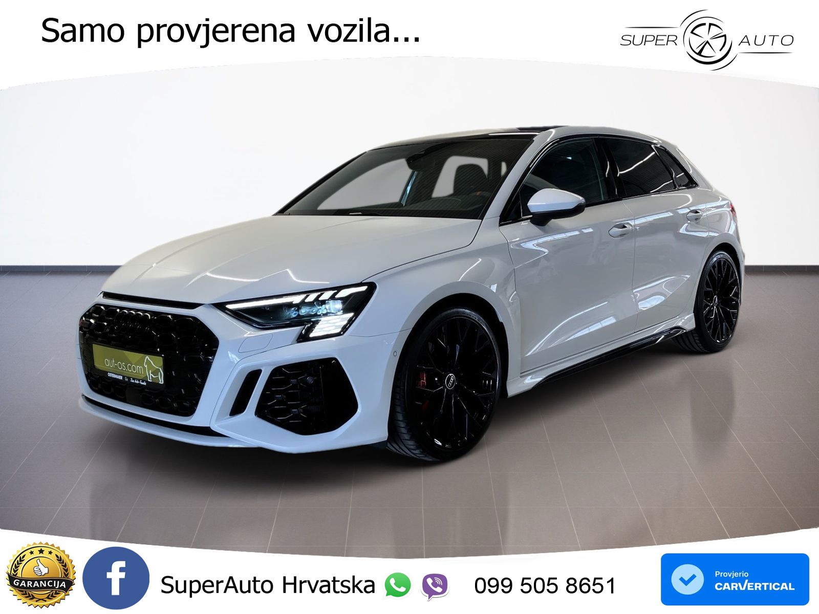 Audi RS3 SB 2.5 TFSI quattro S tronic 400 KS, KAM+GR SJED+VIRT+ASIST