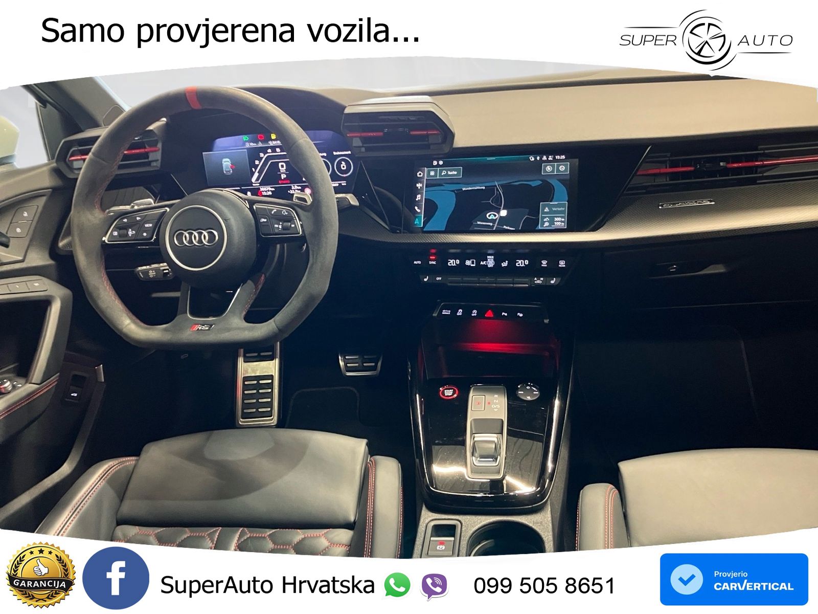 Audi RS3 SB 2.5 TFSI quattro S tronic 400 KS, KAM+GR SJED+VIRT+ASIST