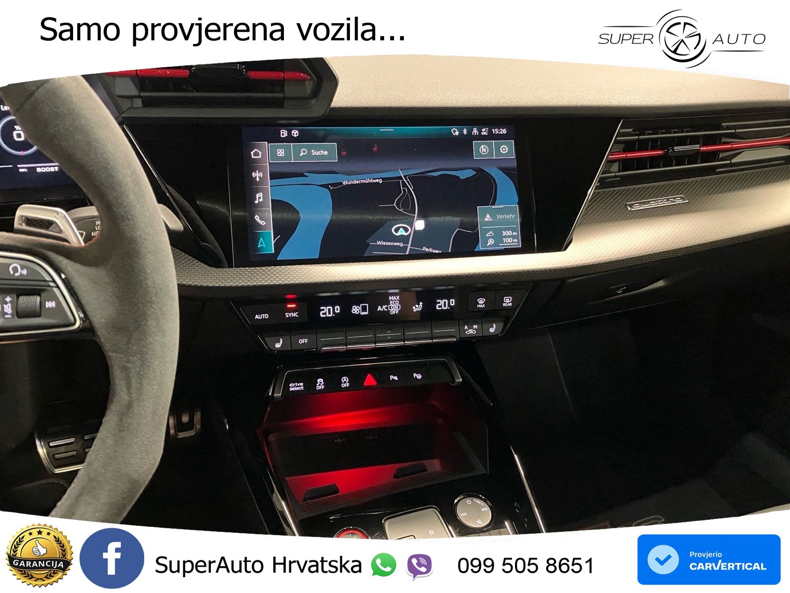 Audi RS3 SB 2.5 TFSI quattro S tronic 400 KS, KAM+GR SJED+VIRT+ASIST