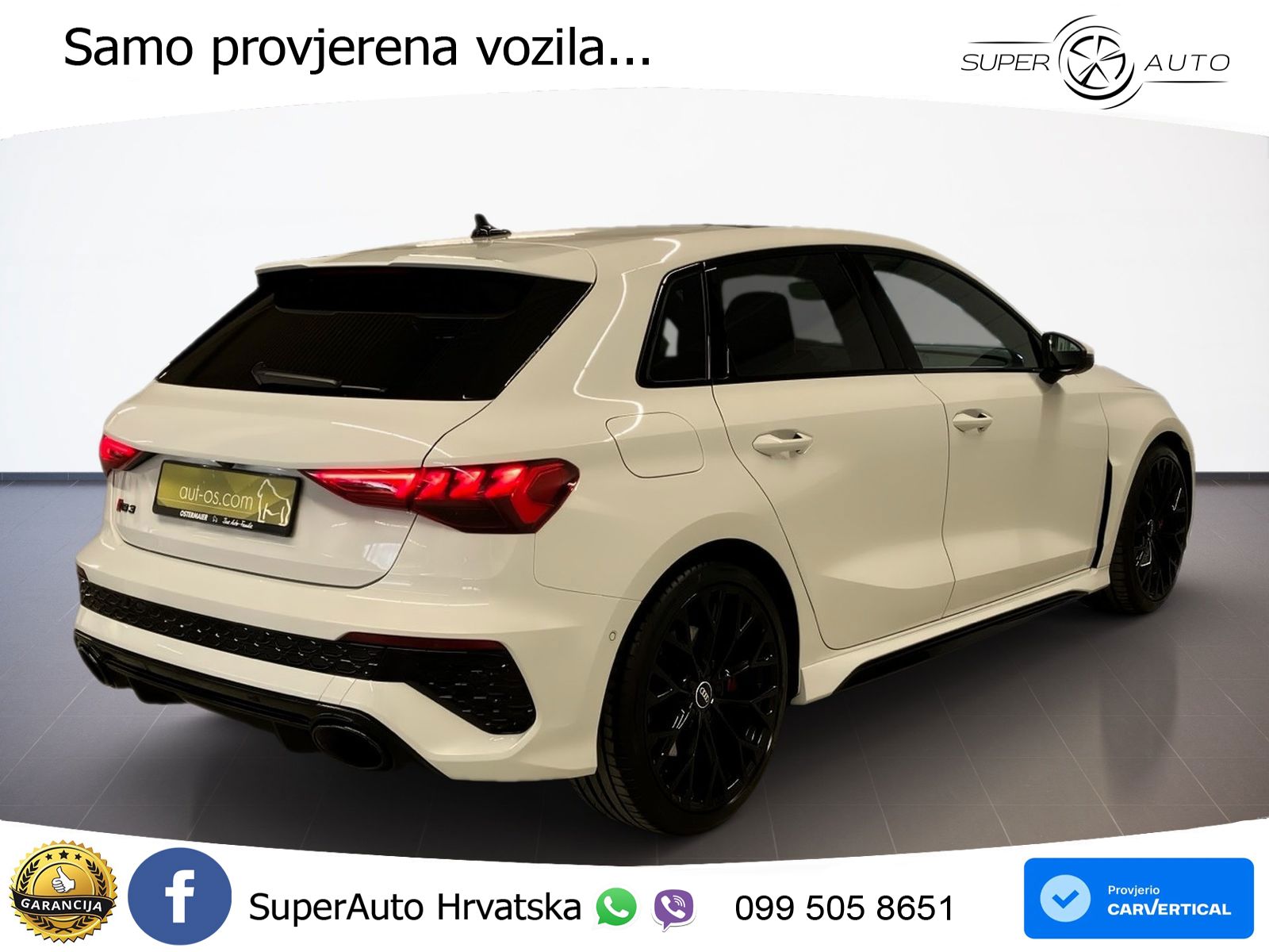 Audi RS3 SB 2.5 TFSI quattro S tronic 400 KS, KAM+GR SJED+VIRT+ASIST