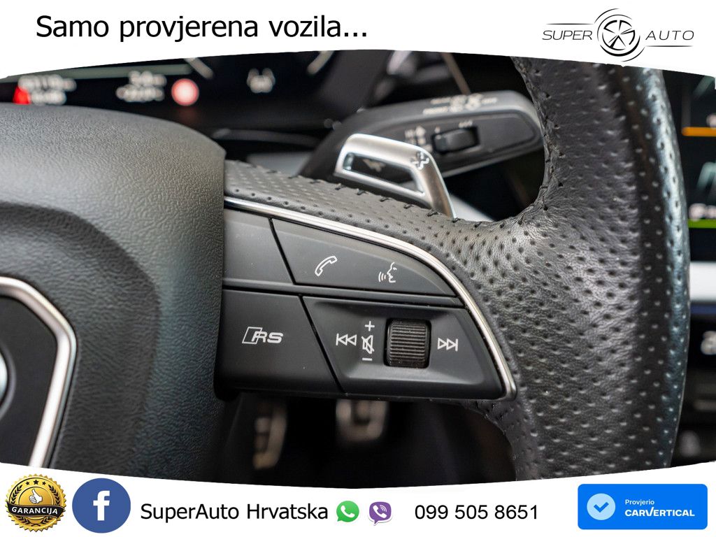 Audi RS3 SB 2.5 TFSI quattro S tronic 400 KS, ACC+KAM+GR SJED+PANO+HEAD+ASIST