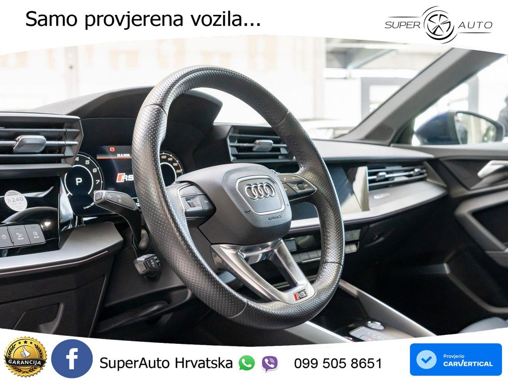 Audi RS3 SB 2.5 TFSI quattro S tronic 400 KS, ACC+KAM+GR SJED+PANO+HEAD+ASIST