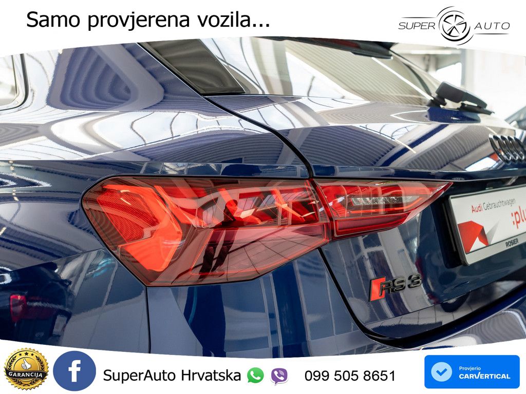 Audi RS3 SB 2.5 TFSI quattro S tronic 400 KS, ACC+KAM+GR SJED+PANO+HEAD+ASIST