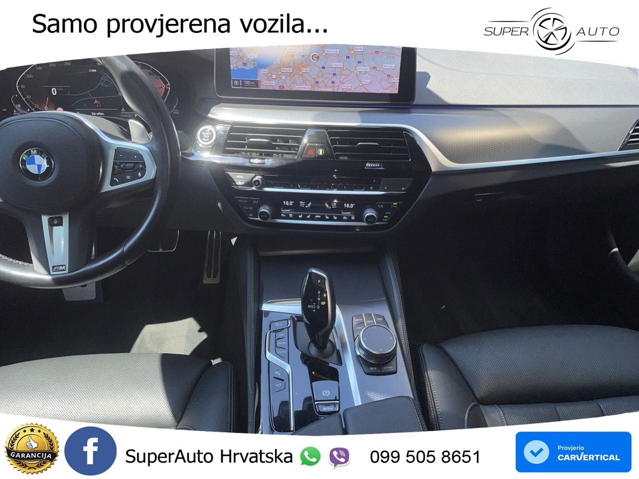 BMW 520d Touring Aut. M Sport 190 KS, PANO+ZRAČ+360+GR SJED+ACC+KEY+HEAD+LANE