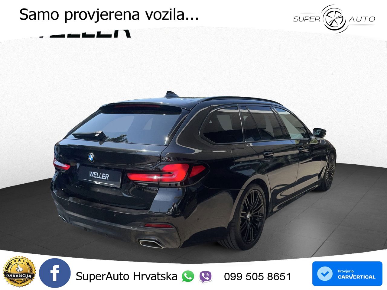 BMW 520d Touring Aut. M Sport 190 KS, PANO+ZRAČ+360+GR SJED+ACC+KEY+HEAD+LANE
