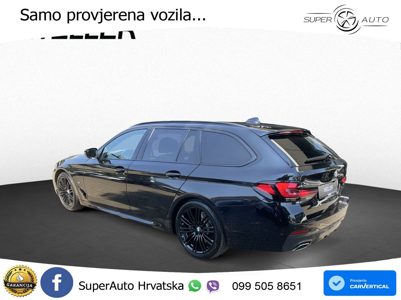 BMW 520d Touring Aut. M Sport 190 KS, PANO+ZRAČ+360+GR SJED+ACC+KEY+HEAD+LANE