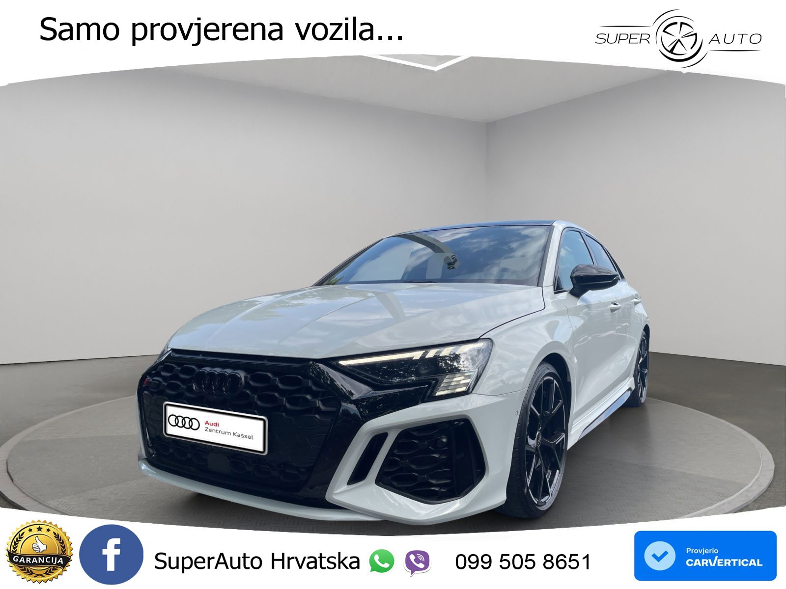 Audi RS3 SB 2.5 TFSI quattro S tronic 400 KS, ACC+KAM+GR SJED+PANO+VIRT+ASIST