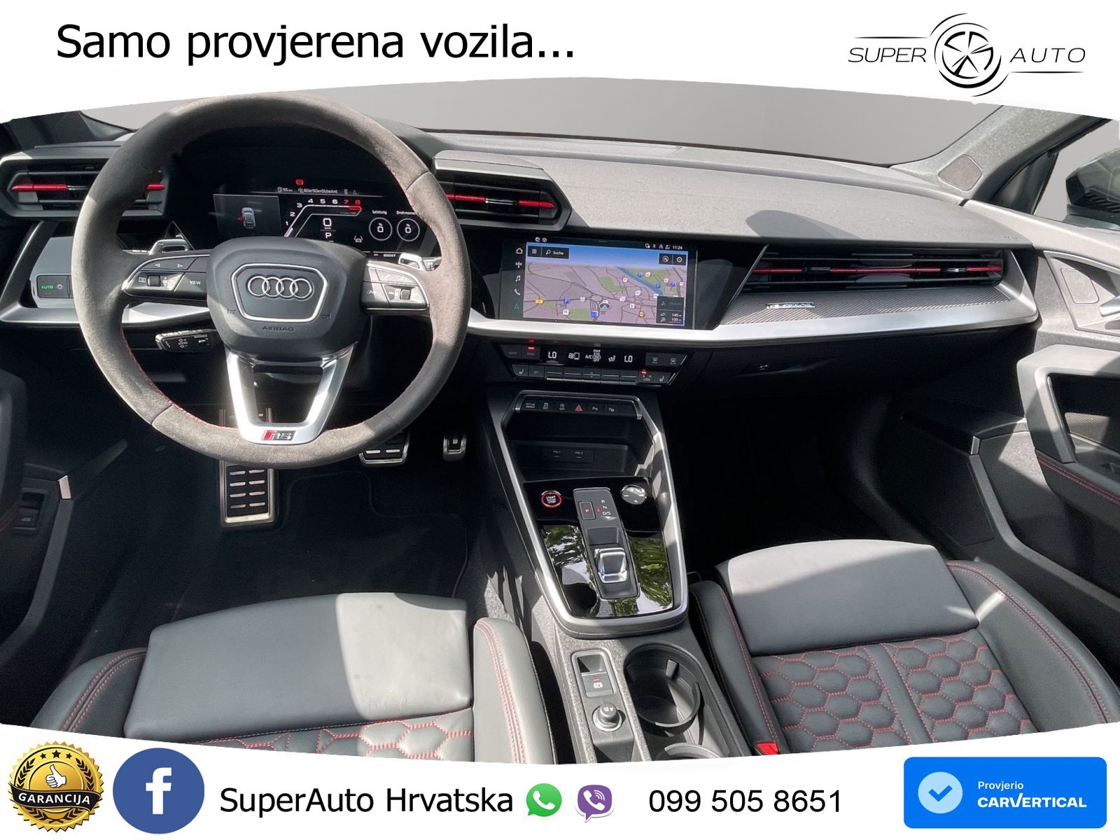Audi RS3 SB 2.5 TFSI quattro S tronic 400 KS, ACC+KAM+GR SJED+PANO+VIRT+ASIST