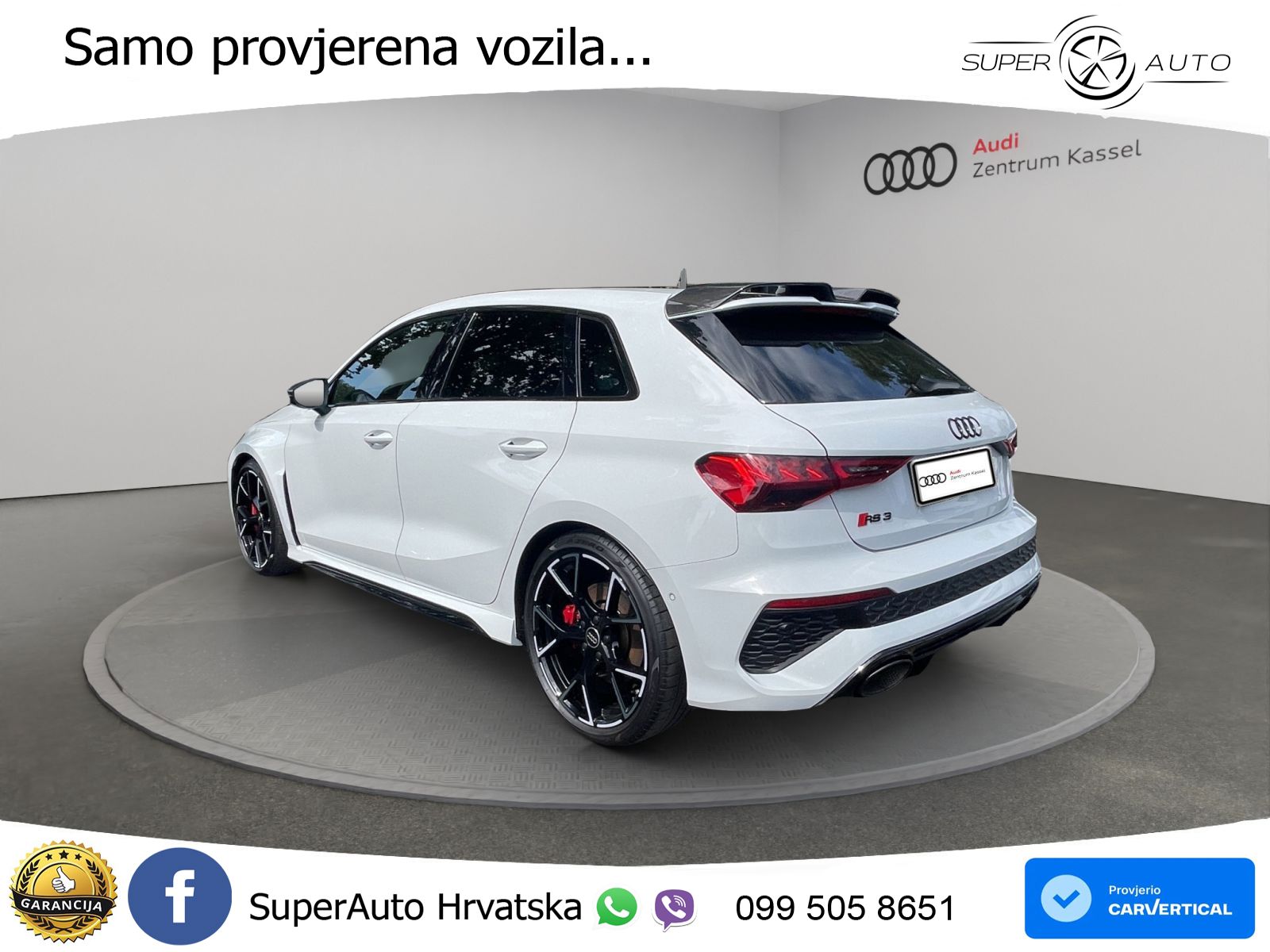 Audi RS3 SB 2.5 TFSI quattro S tronic 400 KS, ACC+KAM+GR SJED+PANO+VIRT+ASIST