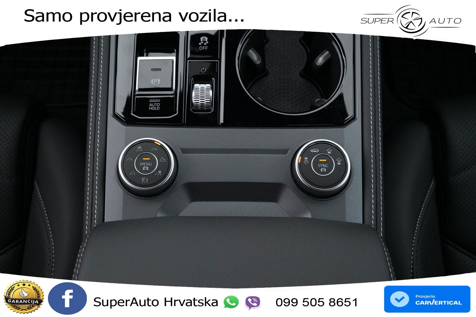VW Touareg 3.0 TDI 4M Aut. R-Line 286 KS, ZRAČ+360+ACC+GR SJED+KEY+VIRT+LANE
