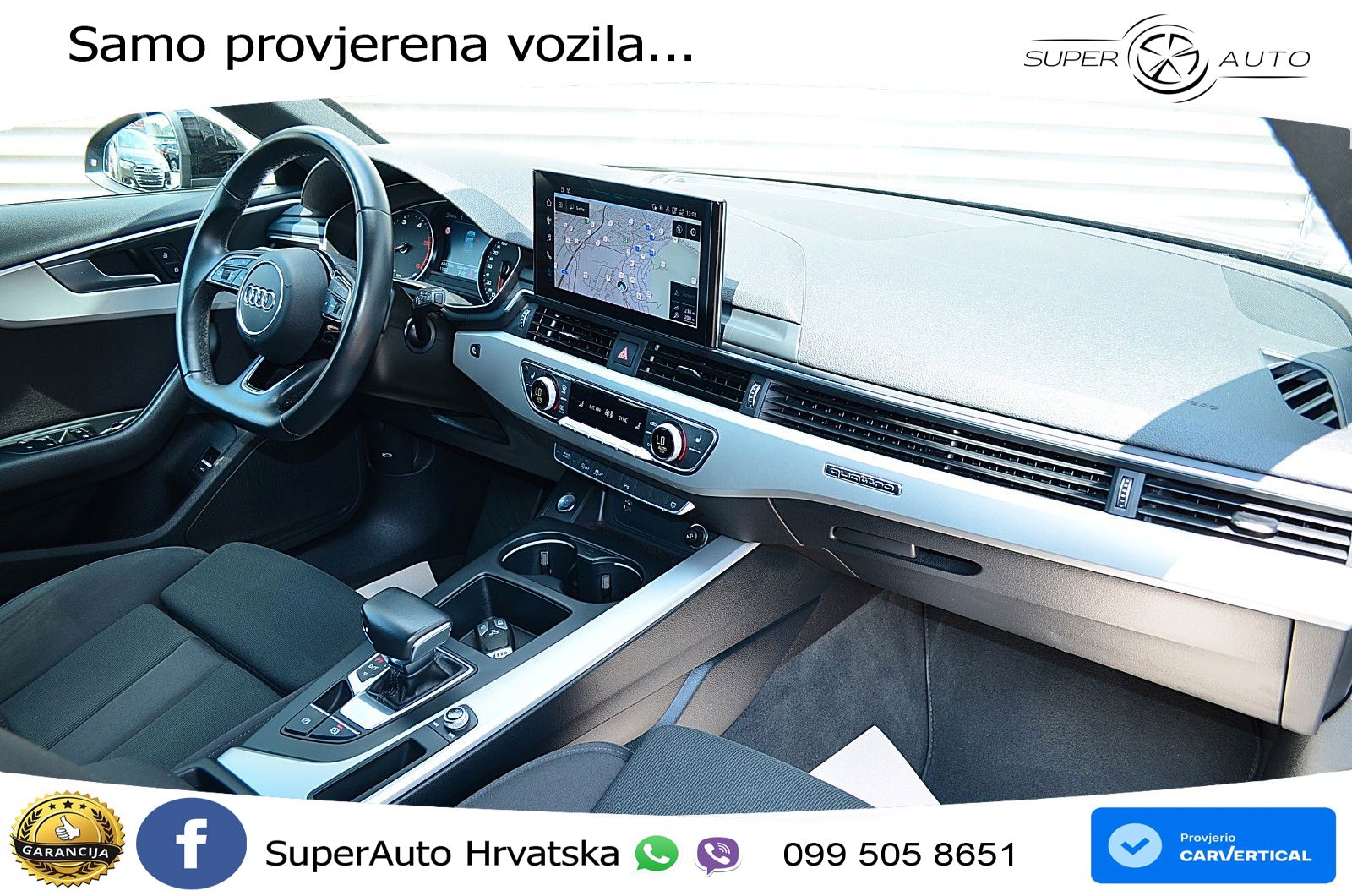 Audi A4 Avant 40 TDI quattro Aut. S line 204 KS, LED+KAM+GR SJED+PANO+NAVI