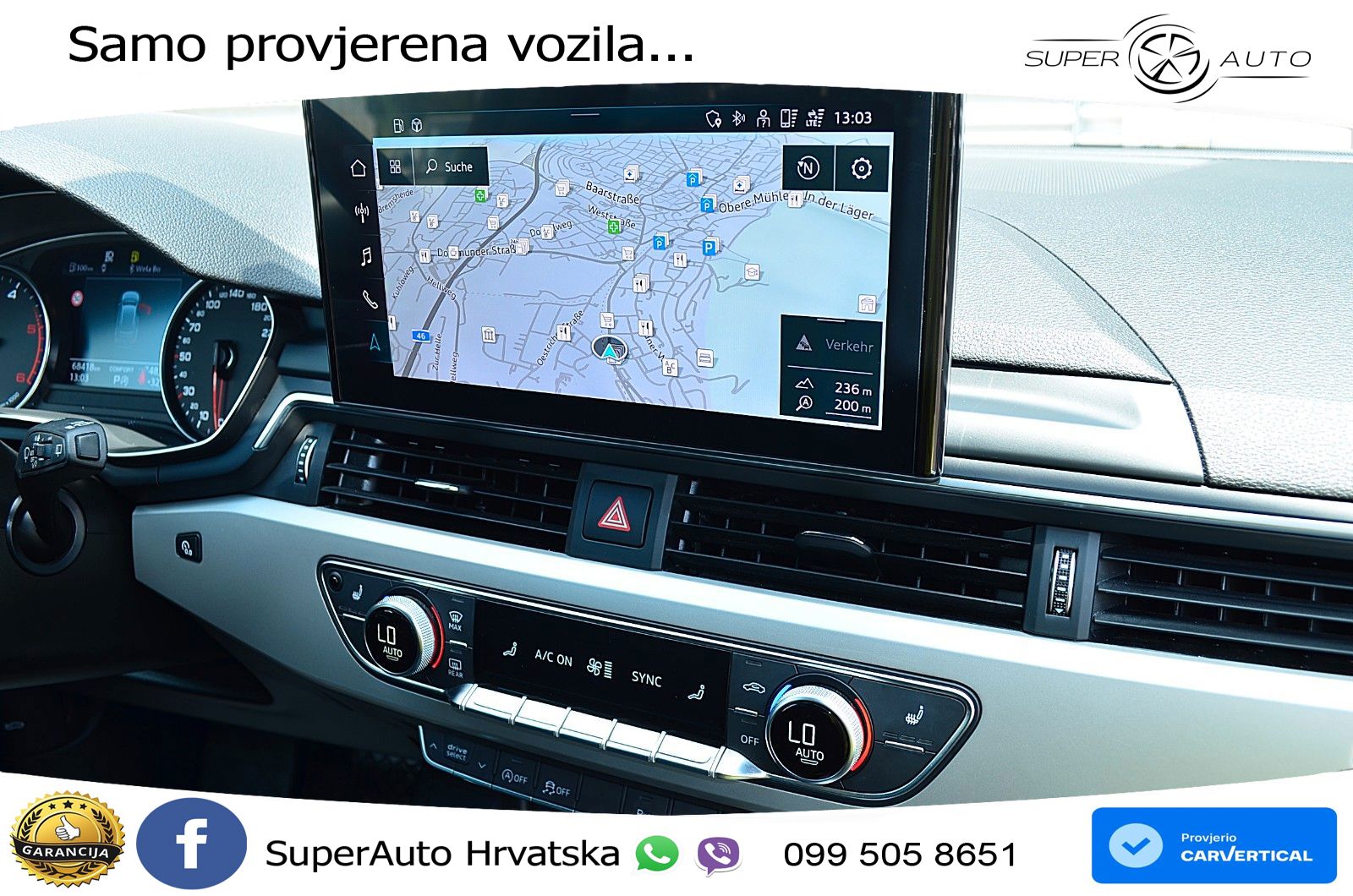 Audi A4 Avant 40 TDI quattro Aut. S line 204 KS, LED+KAM+GR SJED+PANO+NAVI