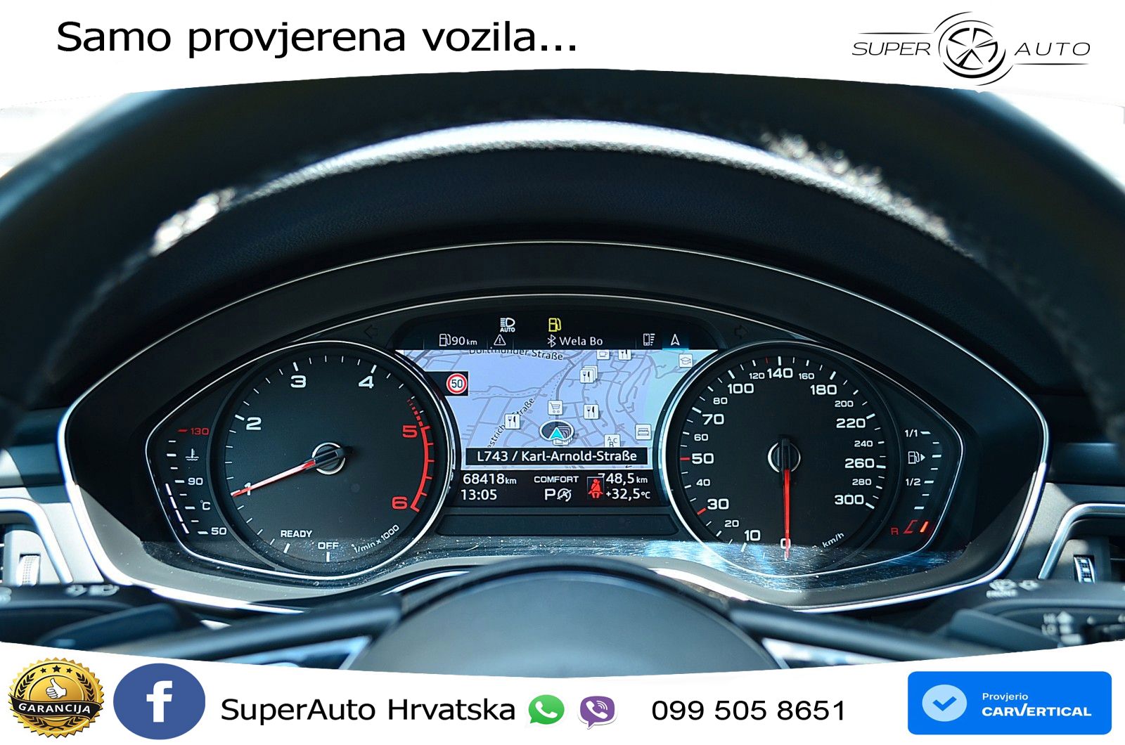 Audi A4 Avant 40 TDI quattro Aut. S line 204 KS, LED+KAM+GR SJED+PANO+NAVI