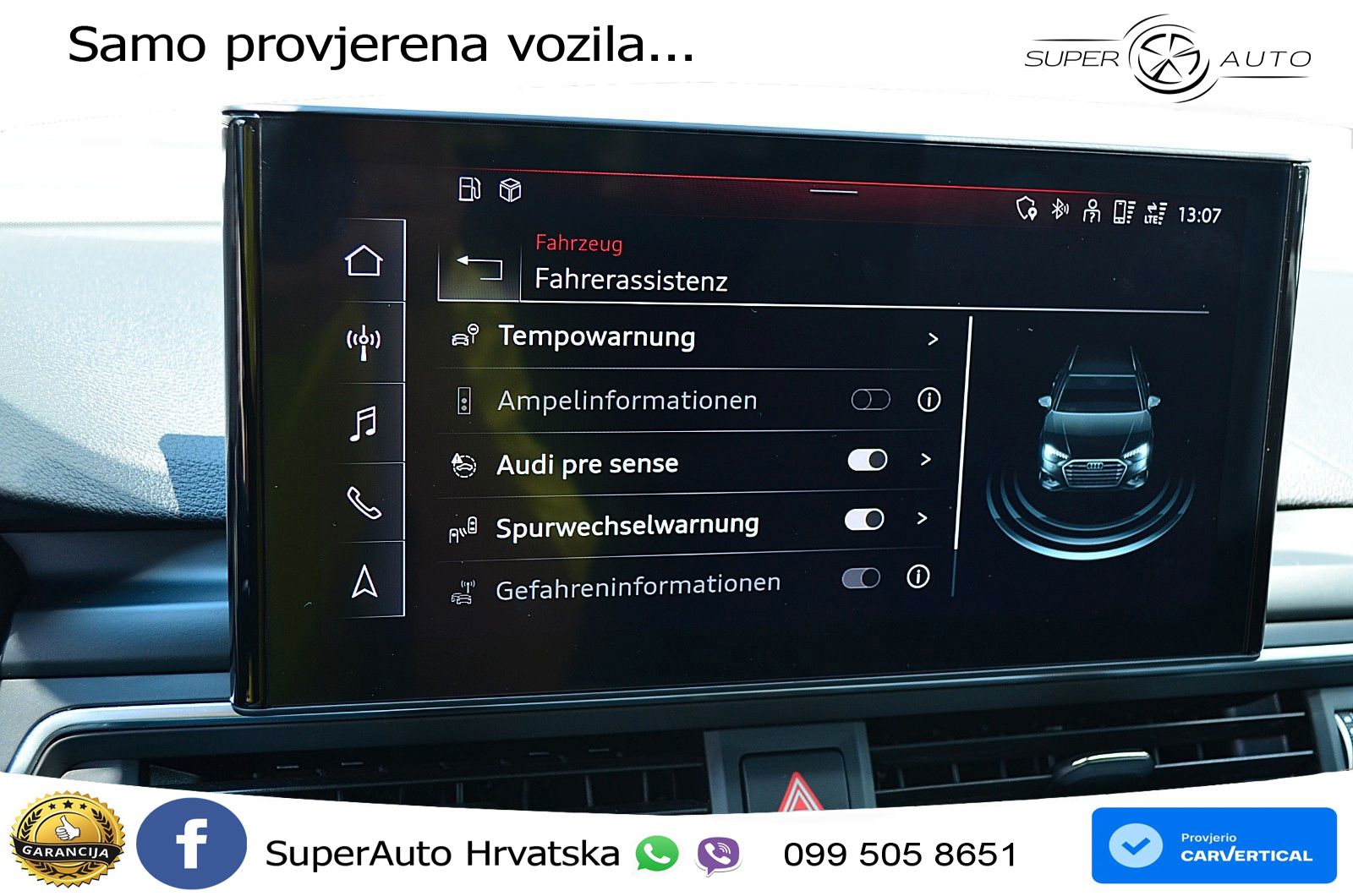Audi A4 Avant 40 TDI quattro Aut. S line 204 KS, LED+KAM+GR SJED+PANO+NAVI
